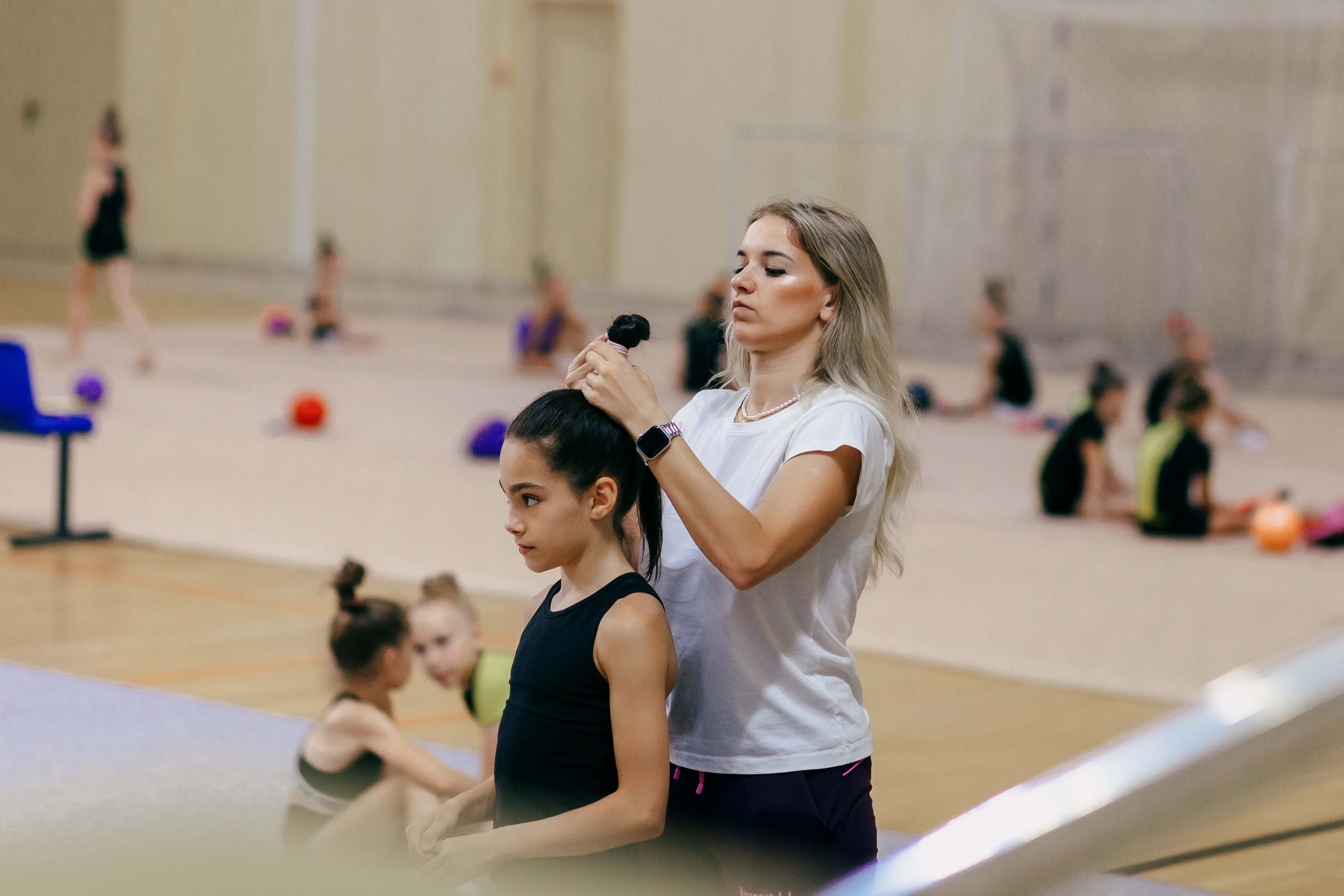 Сборы. Художественная гимнастика. Июль 2022. Спортивный фотограф Александр Васильев. RG и AGG