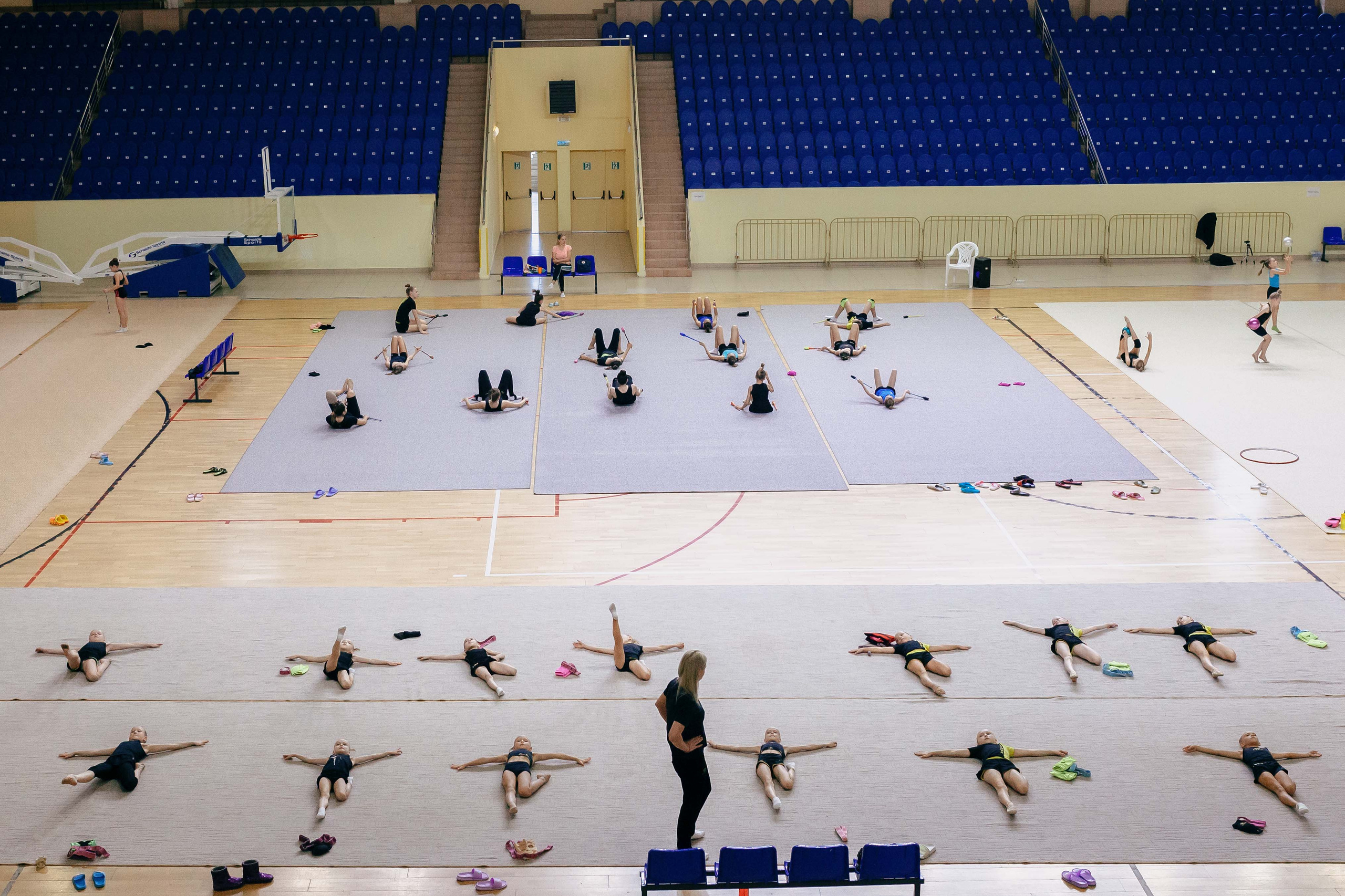 Сборы. Художественная гимнастика. Июль 2022. Спортивный фотограф Александр Васильев. RG и AGG