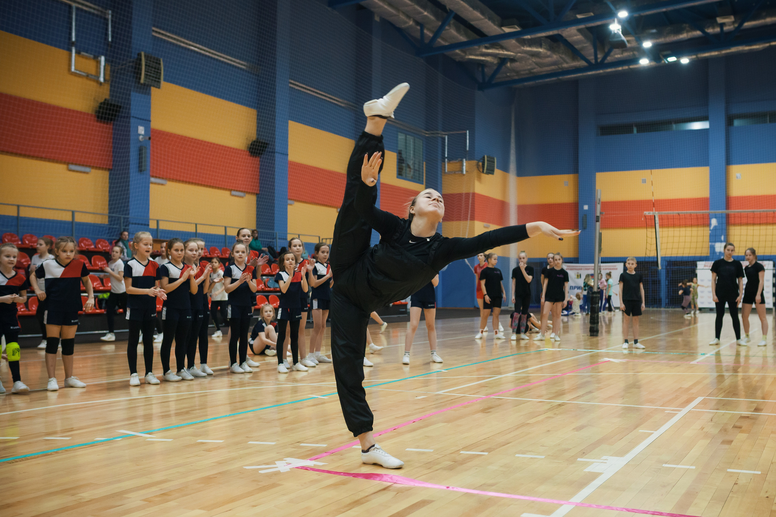 Ярославль. Апрель 2022. Кубок по аэробике. Спортивный фотограф Александр Васильев. RG и AGG