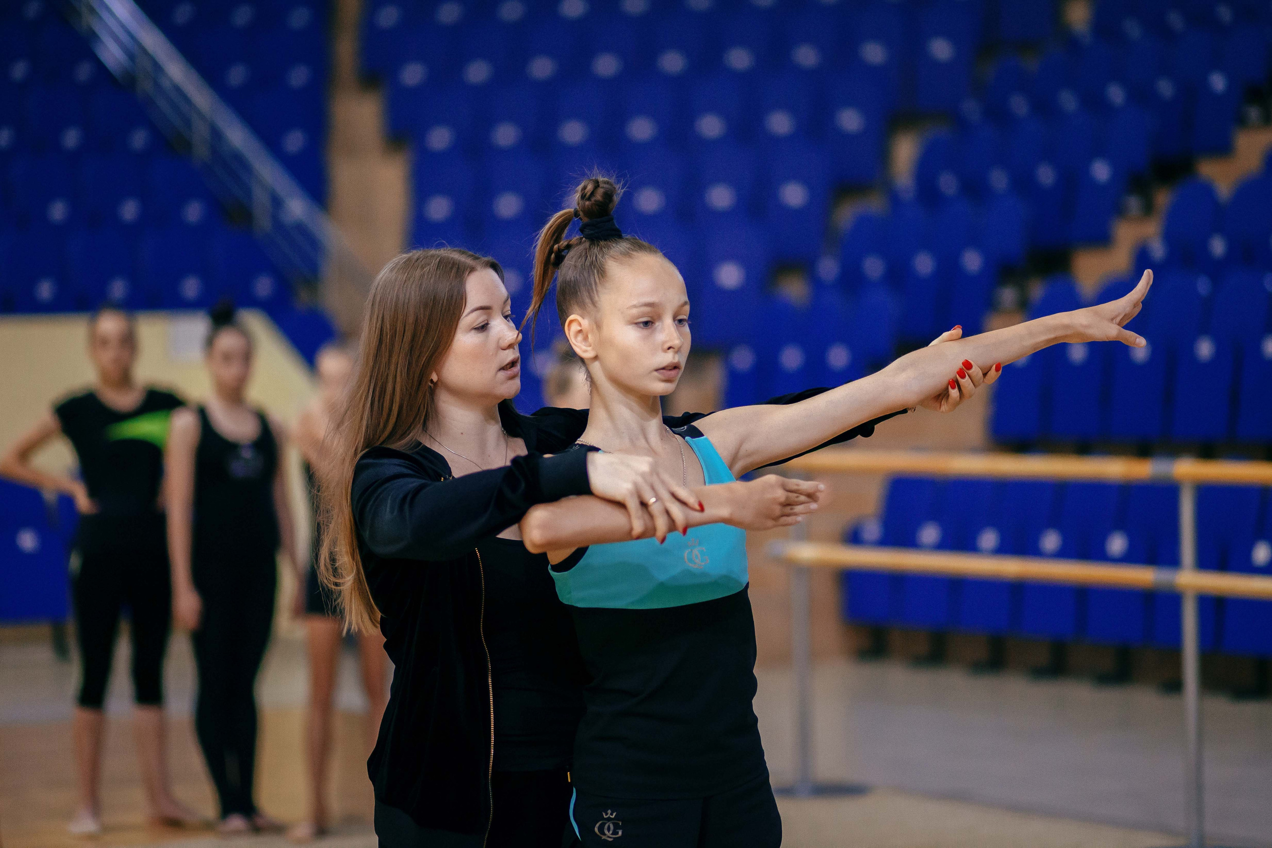 Сборы. Художественная гимнастика. Июль 2022. Спортивный фотограф Александр Васильев. RG и AGG