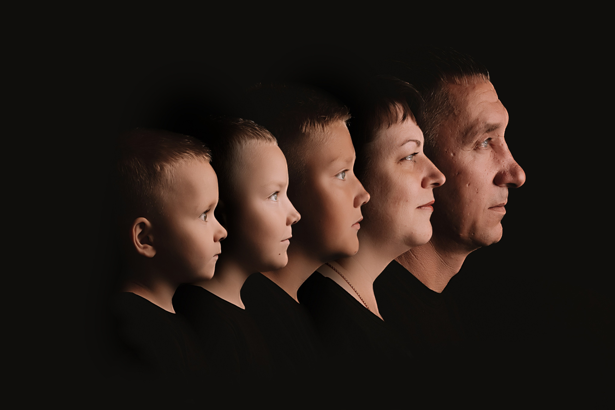 Профили. Семейный фотограф Тюмень, фотограф на роды Салмина Мария