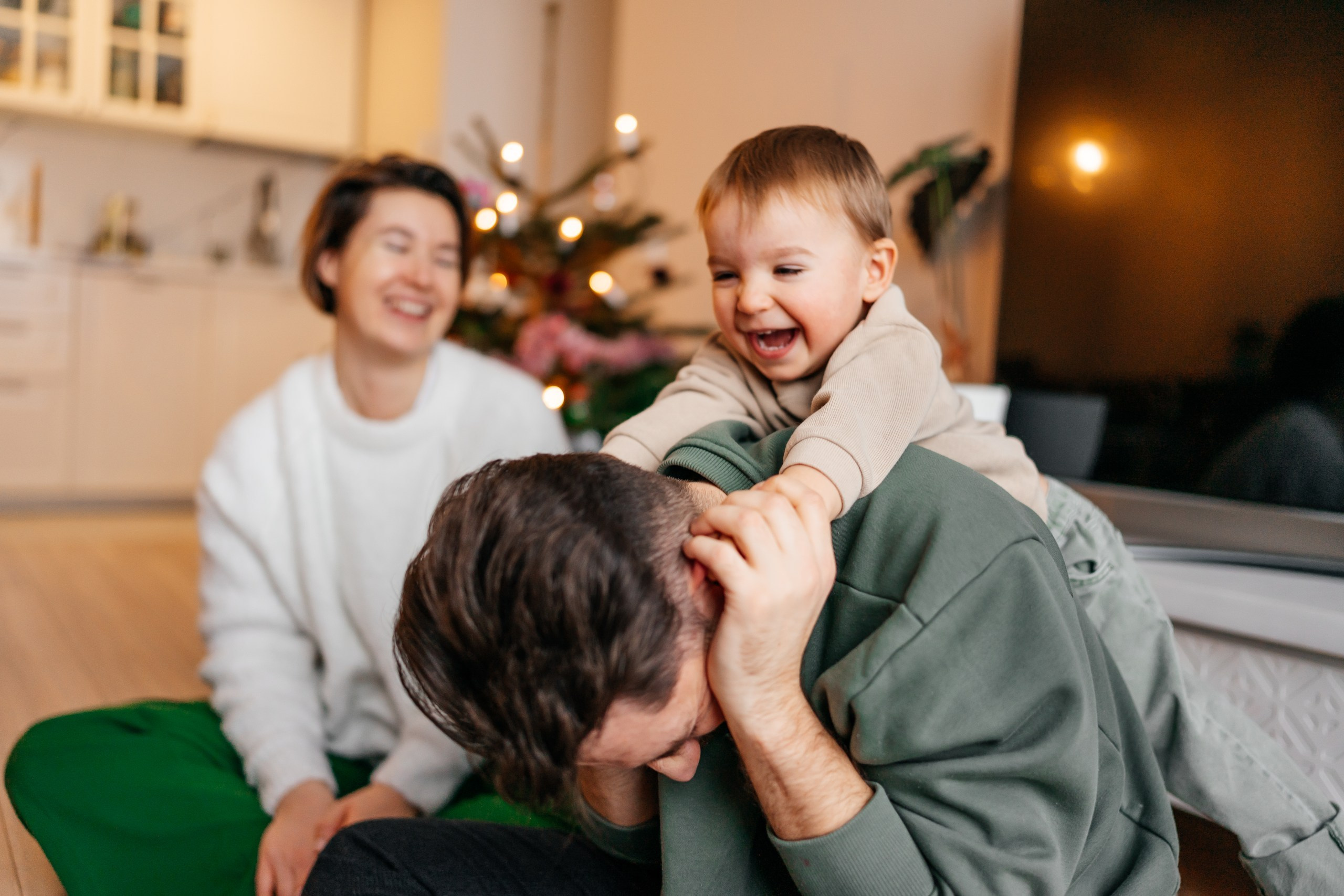Новогодняя история. Ярослав, Дима и Галина. Семейный фотограф в Москве Ирина Жур