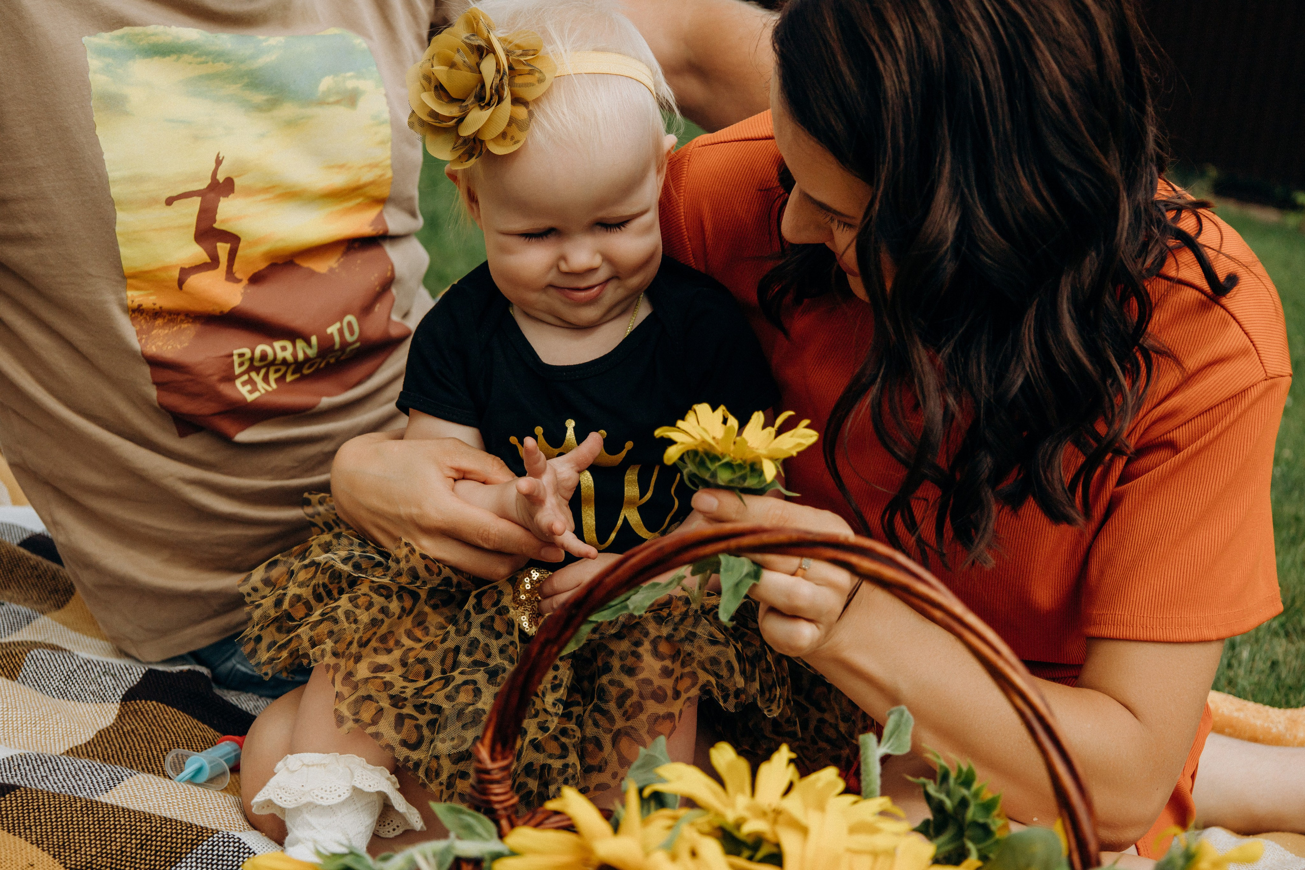 Хрустящие батоны и крошка Милана. Портретный и семейный фотограф в Воронеже Ксения Ремизова