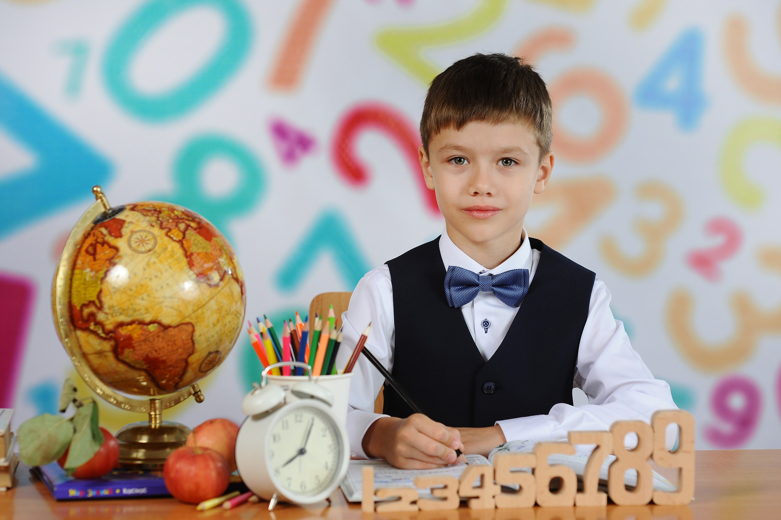 Портрет Цифры 25. Новогодний лес