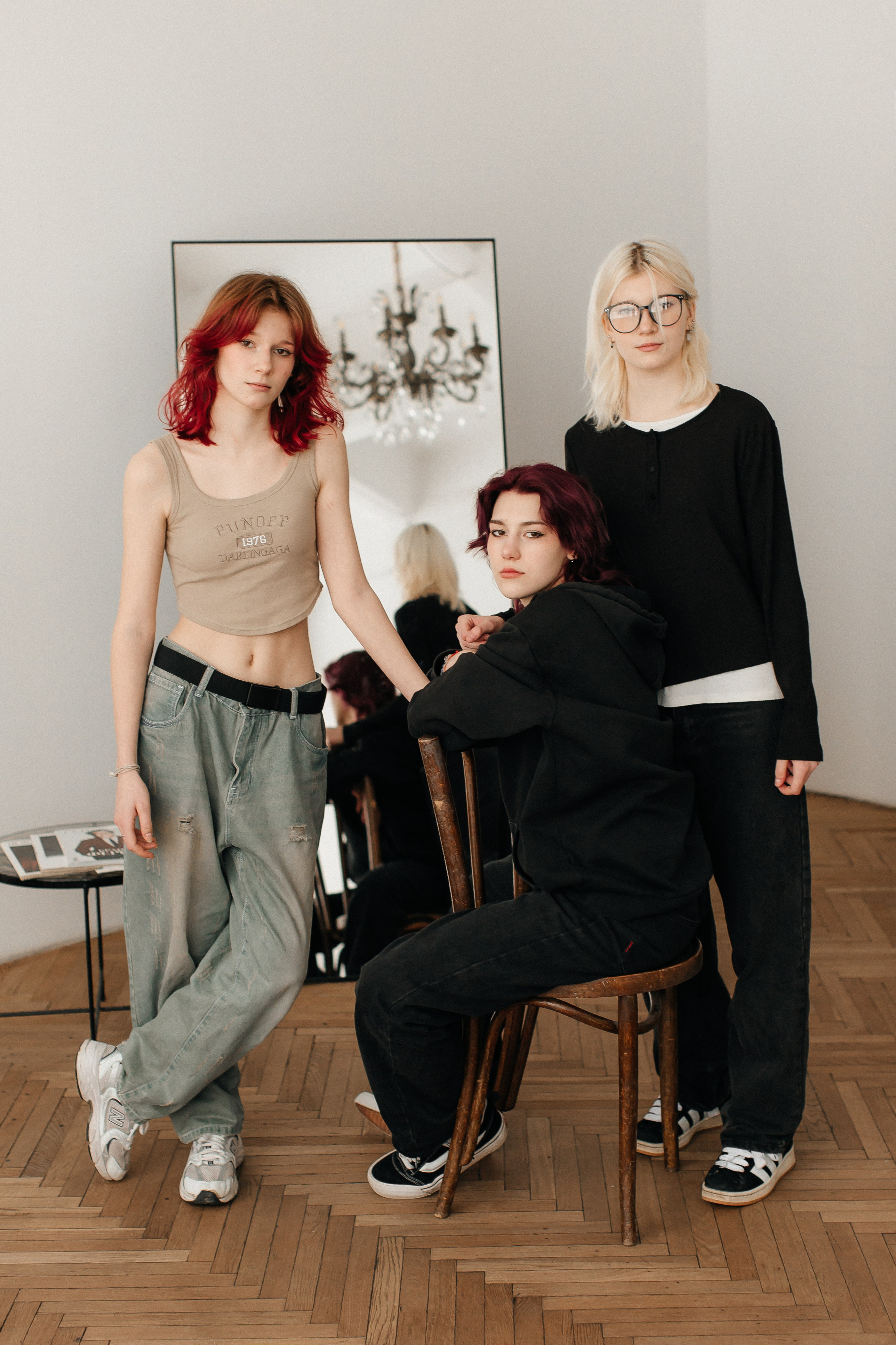 Любовь с семьей в студии. Семейный, детский и школьный фотограф в Москве Рудницкая Анна