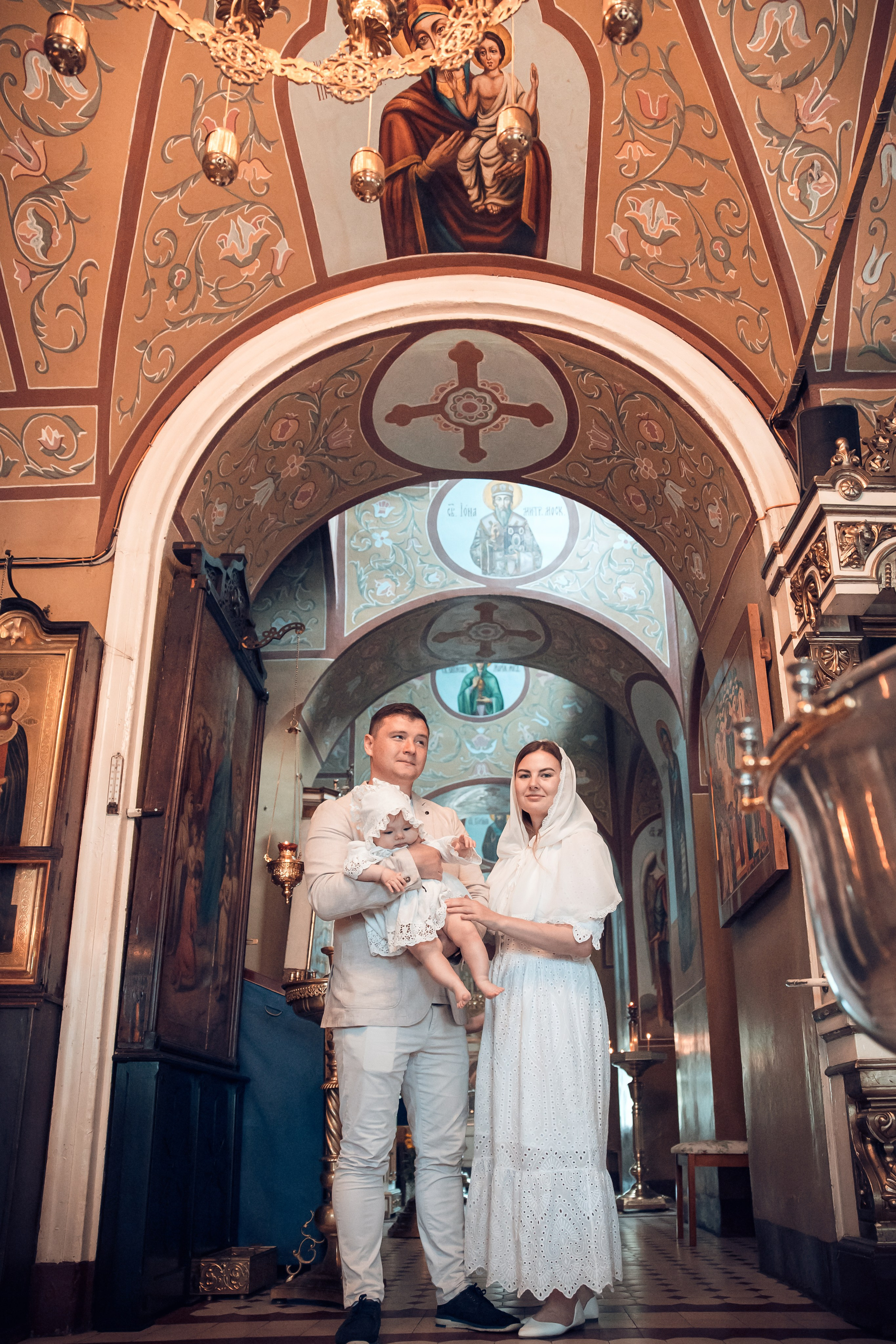 Таинство крещения. Семейный и детский фотограф в Москве Орешина Юлия