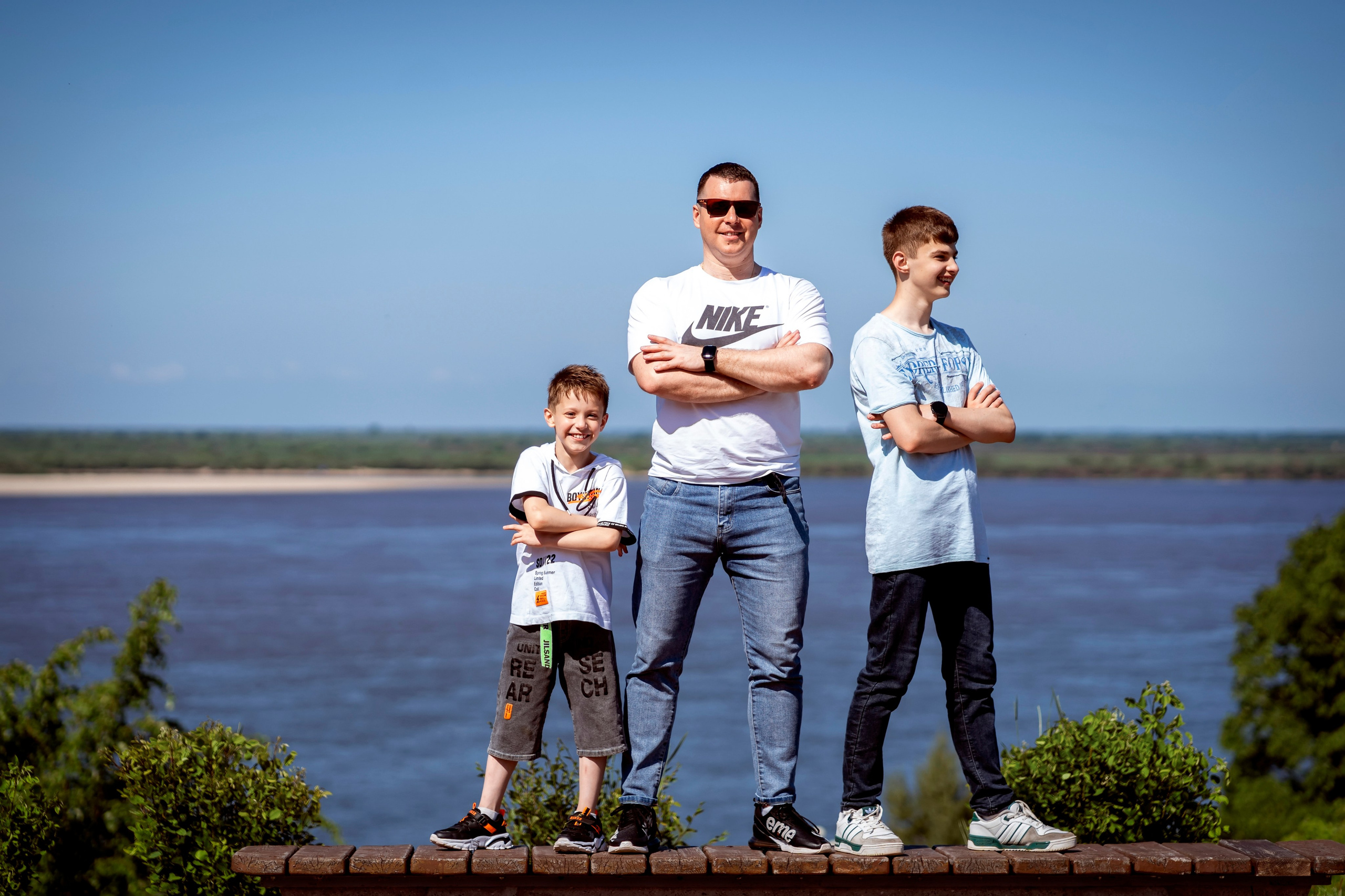 Летняя прогулка в парке. Семейный и детский фотограф в Хабаровске Анна Гриневич