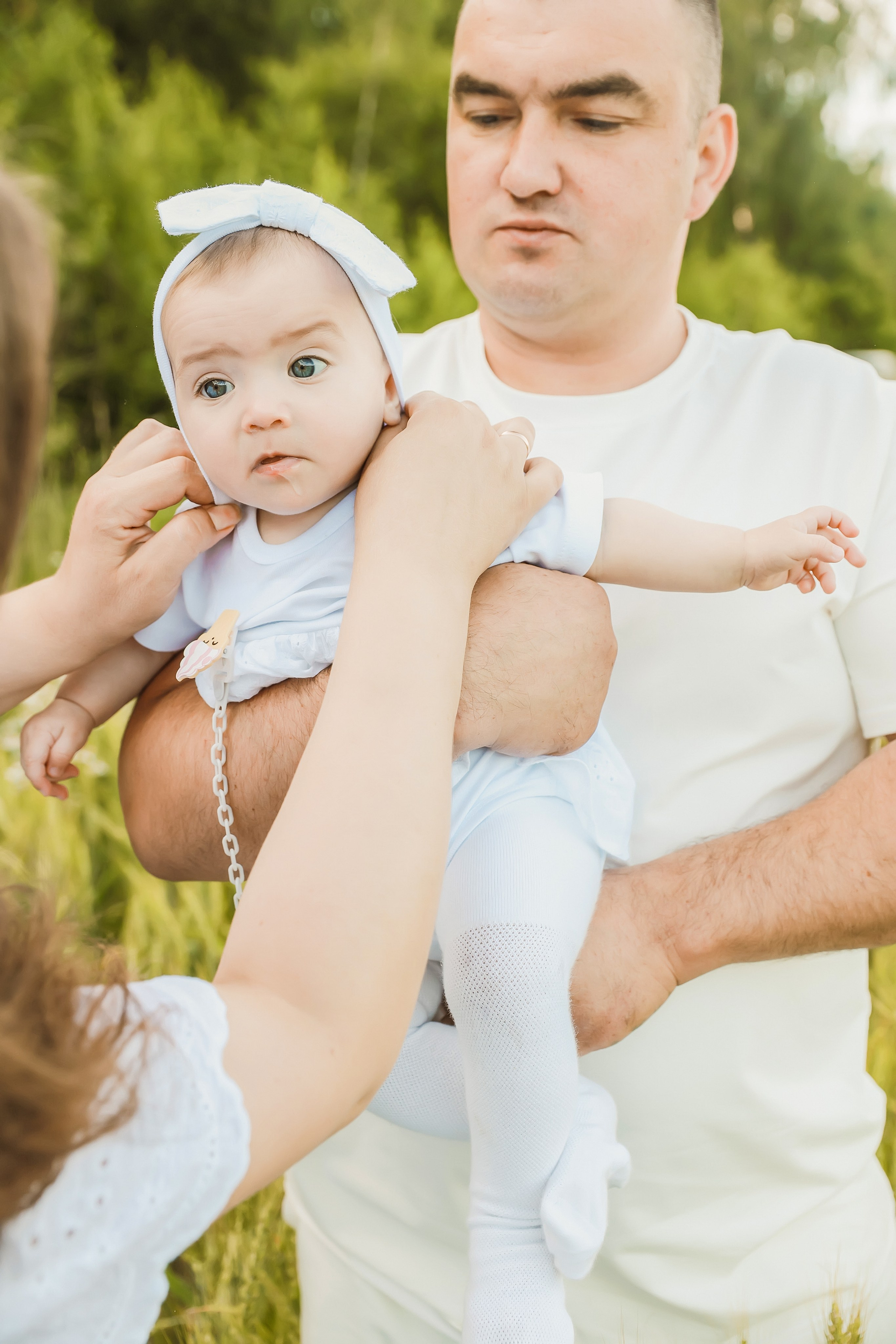 Семейная в колосках. Школьный и детский фотограф Старожилово