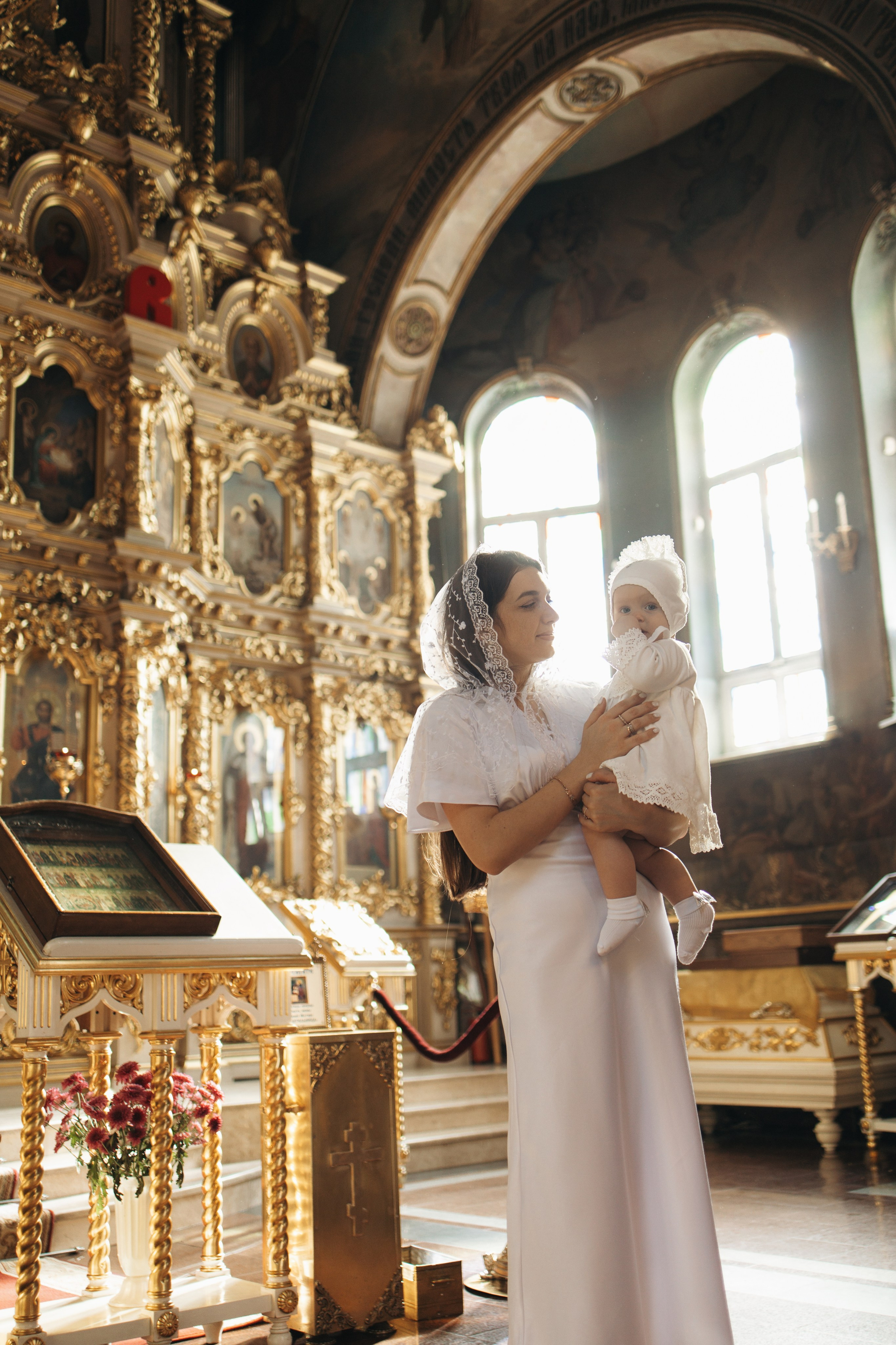 Крещение Арины. Самый теплый фотограф в Краснодаре Рябоконь Ксения