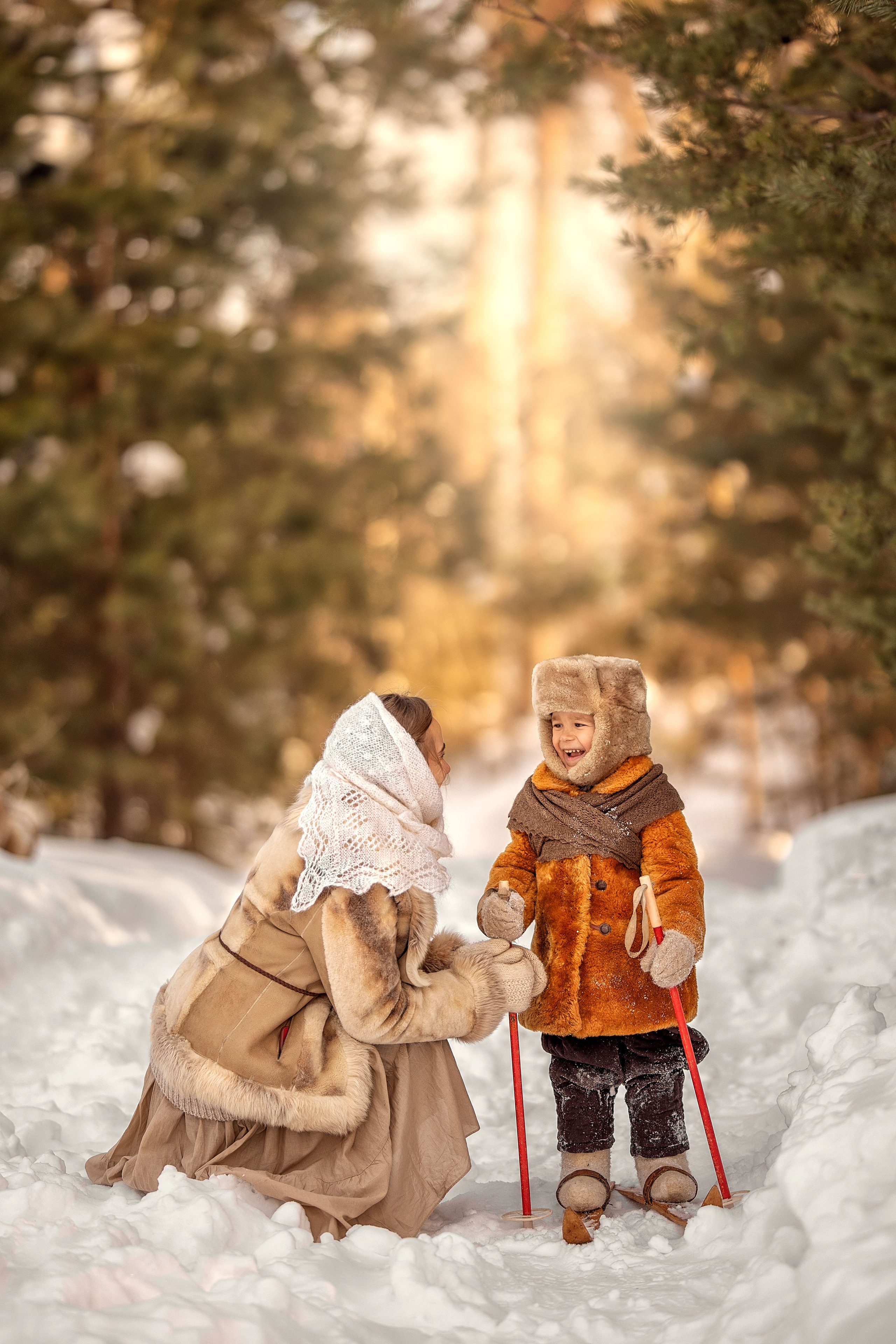 Зимние забавы. Елена Чернигина семейный и детский фотограф в Нижнем Новгороде и Бор