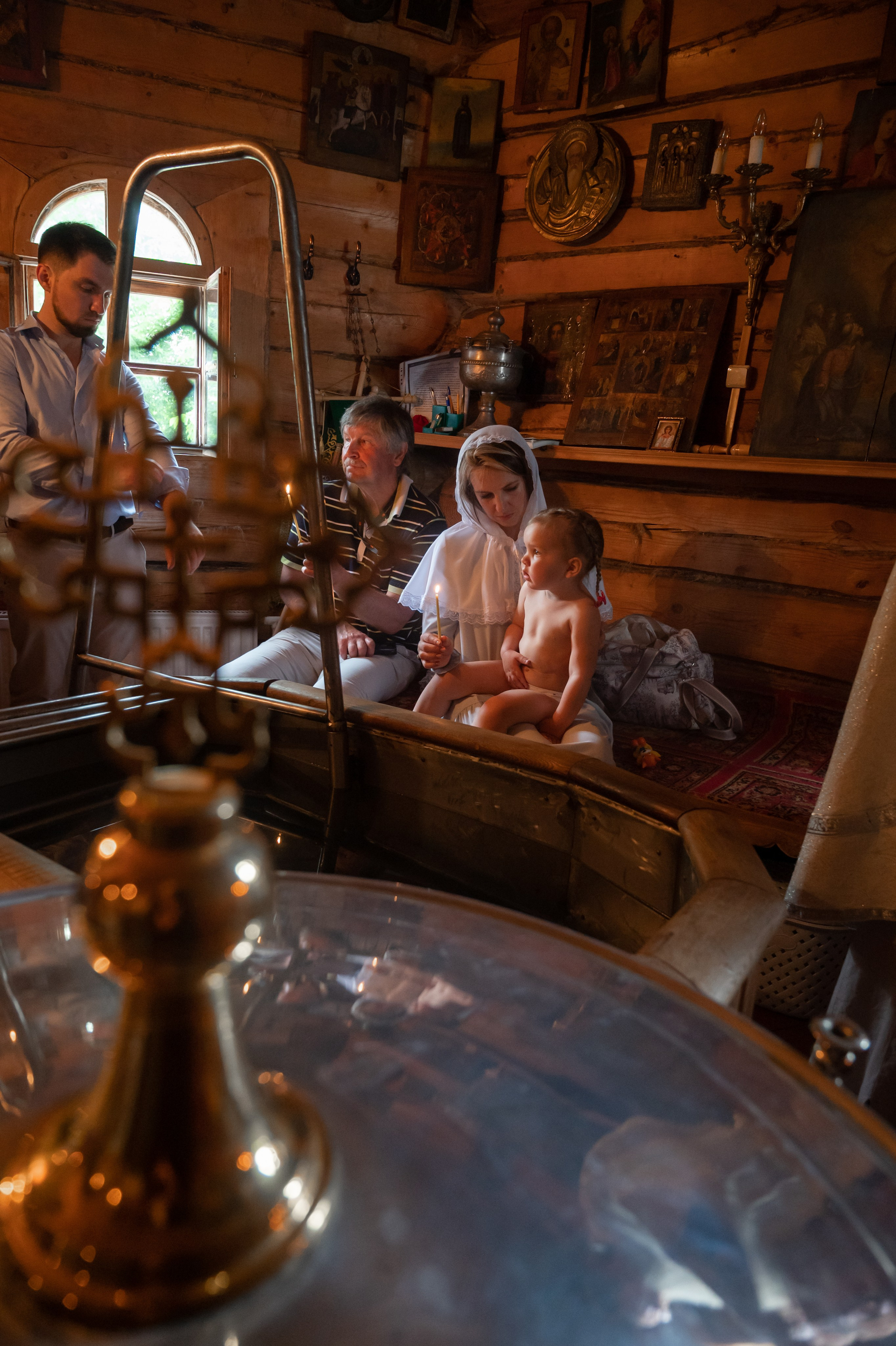 Крещение Марии храм на Мосфильмовской. Фотограф Алёна Мил