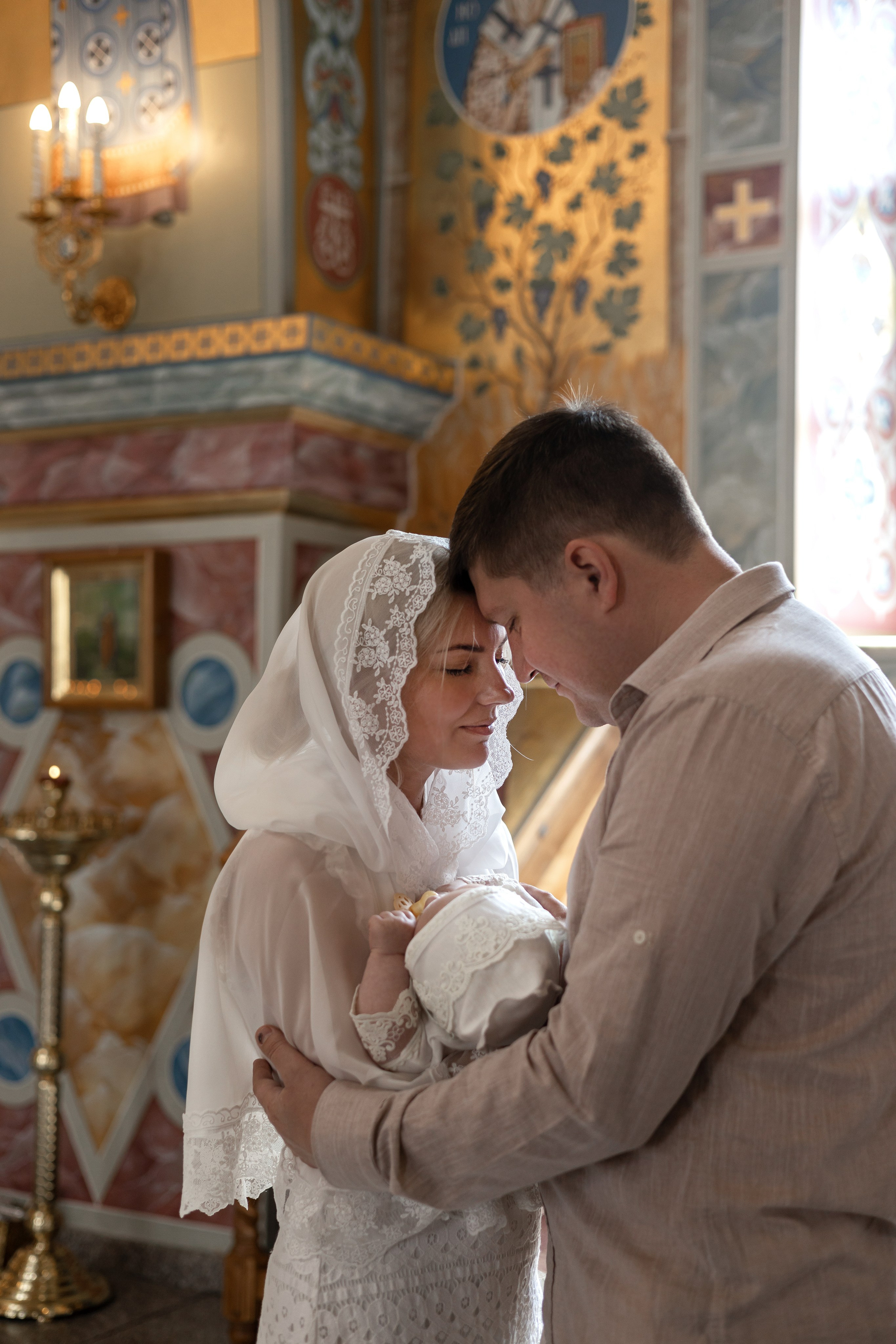 Съемка Таинство Крещения. Фотограф новорожденных Воронеж