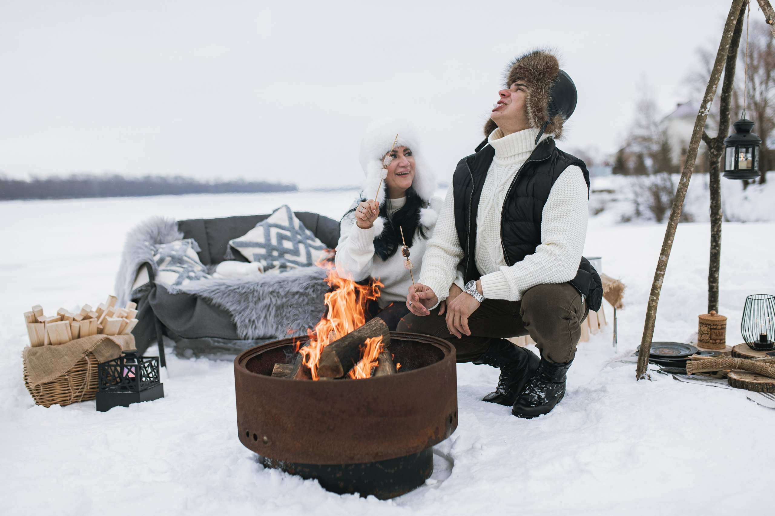 Снежные объятия