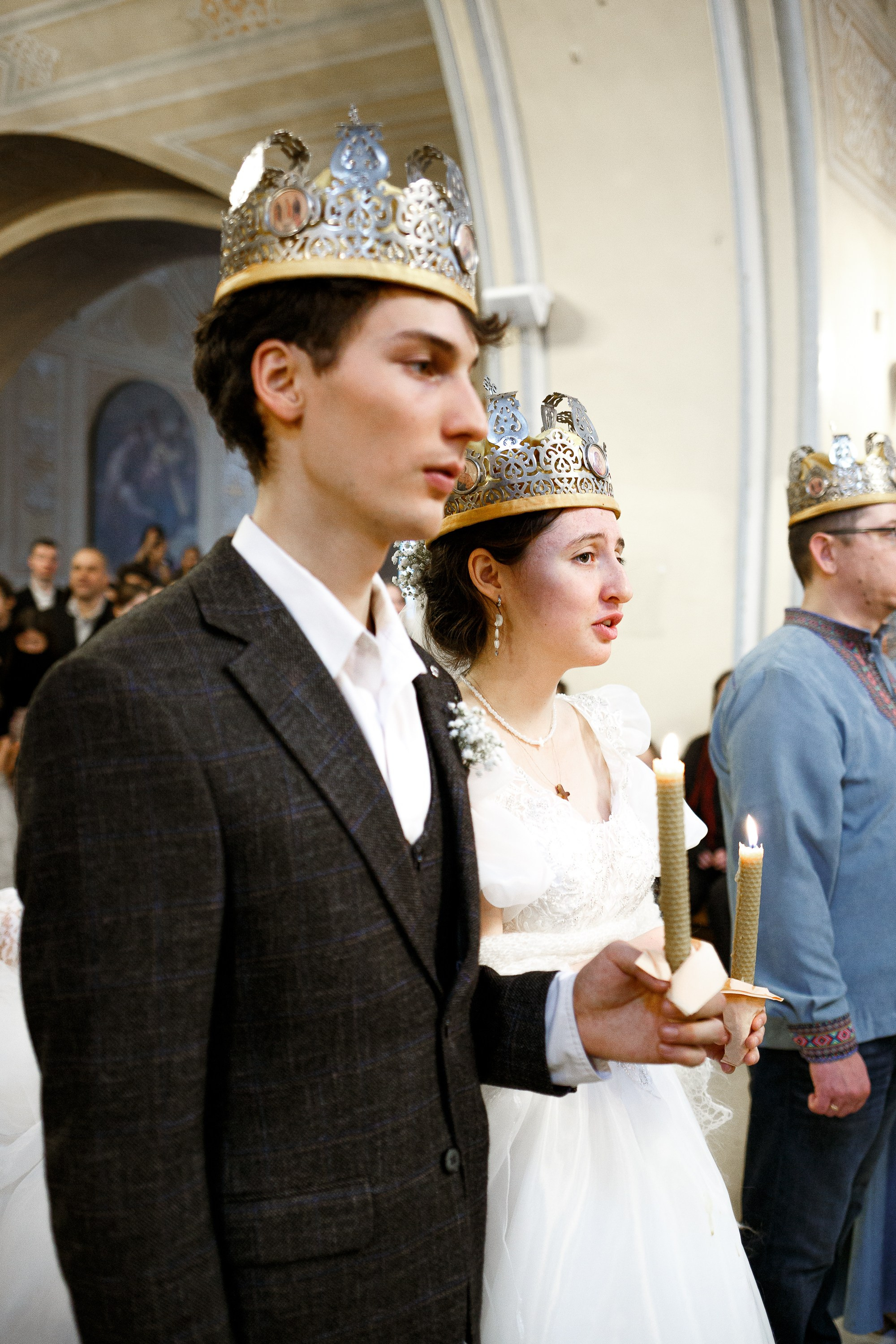 Венчание в храме Космы и Дамиана в Шубине