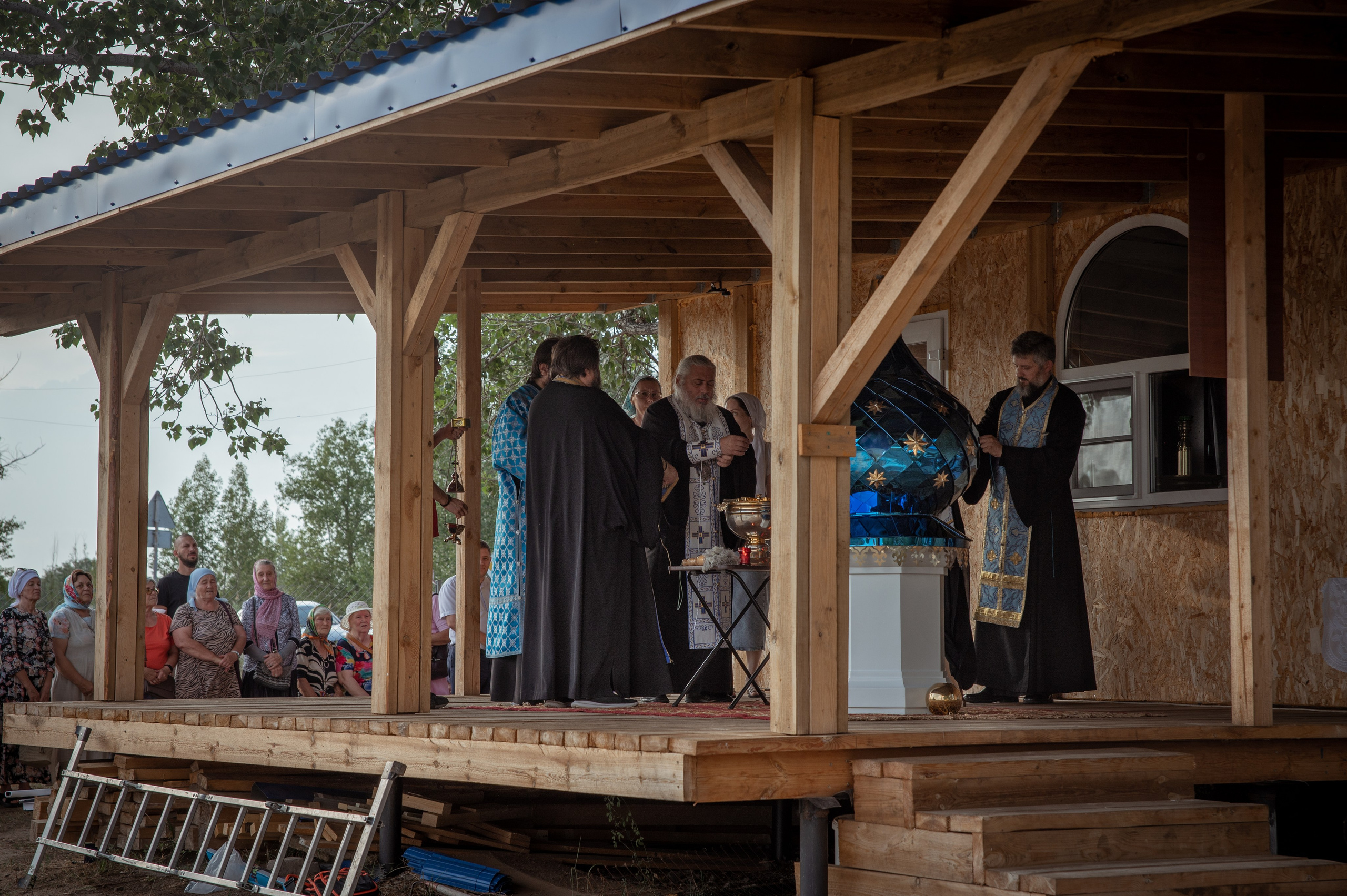 Освещение купола в храме Казанской иконы Божьей Матери х. Закутский. Церковный, семейный и репортажный фотограф Волгоград, Волжский