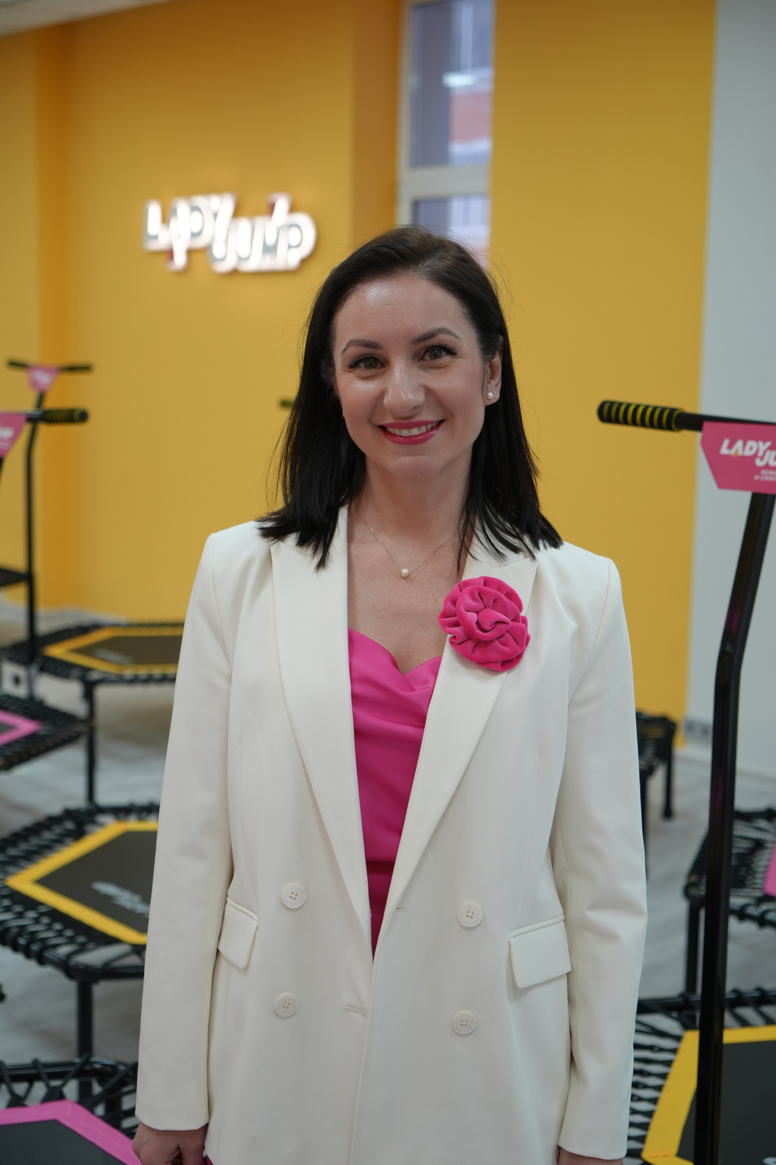 Открытие батутного центра «Lady Jump». Видеограф и Фотограф в Москве