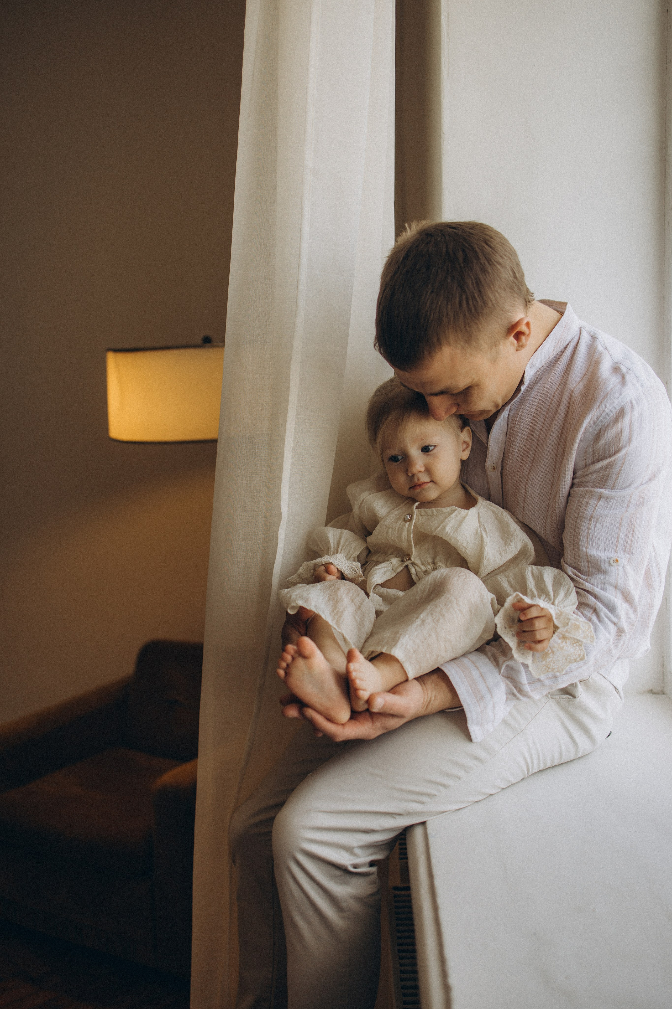 В объятиях папы. Фотокарточки о вас и о большой любви!