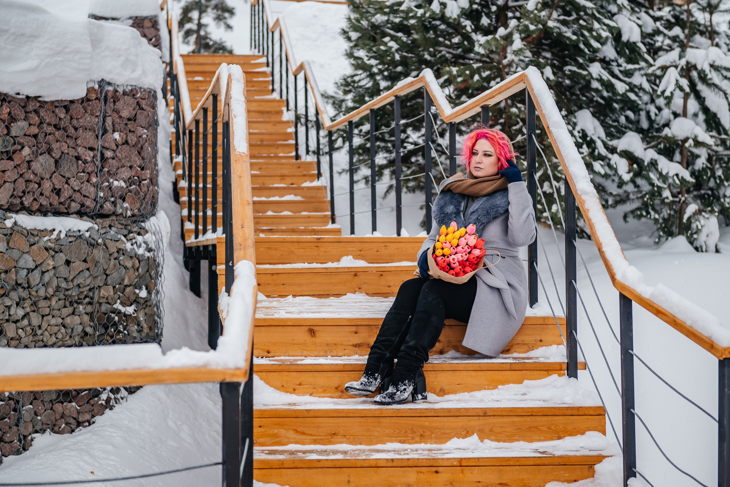 Света и тюльпаны. Свадебный и семейный фотограф в Дзержинске Екатерина Шулакова