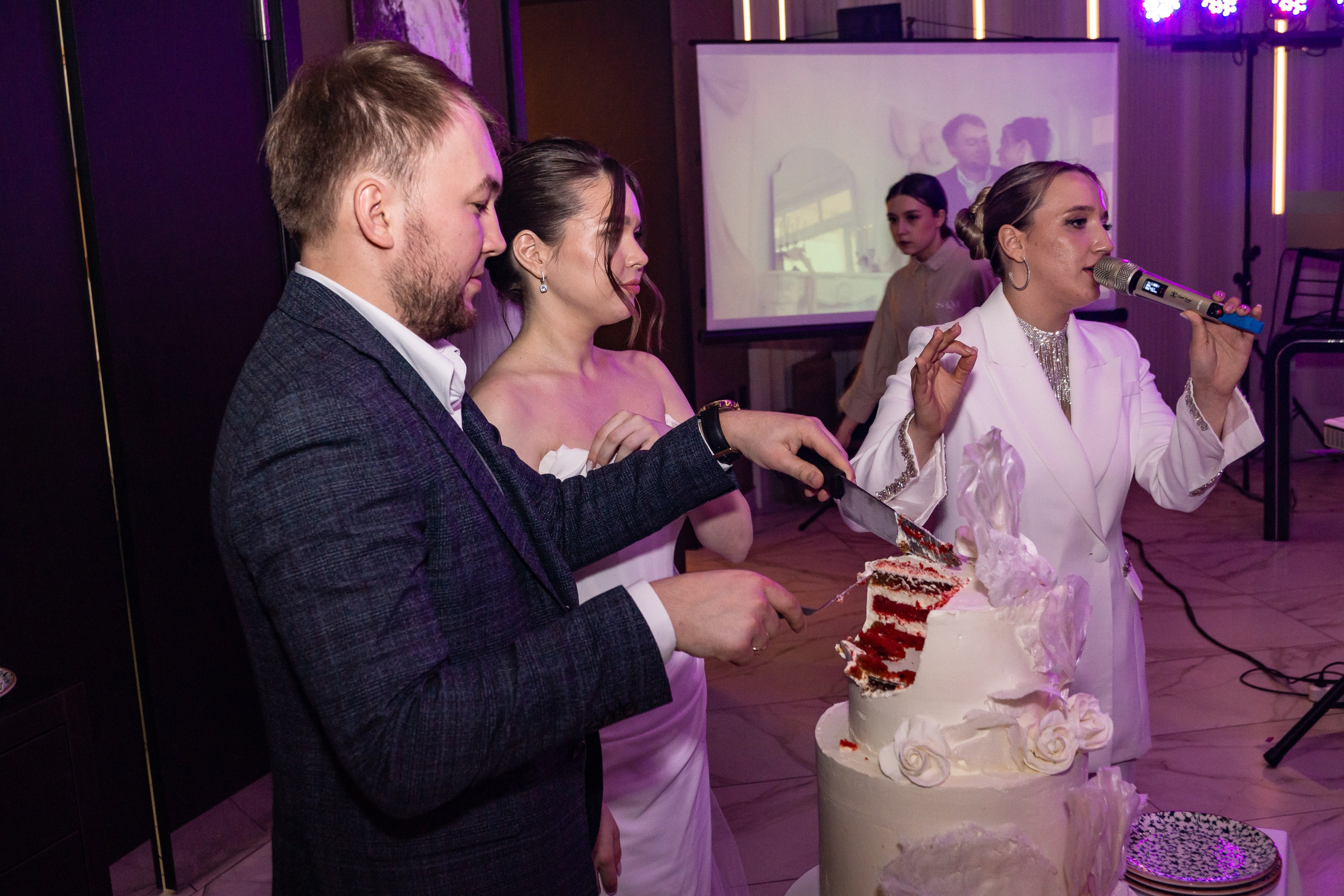 Свадебный банкет. Разноплановый фотограф в Москве