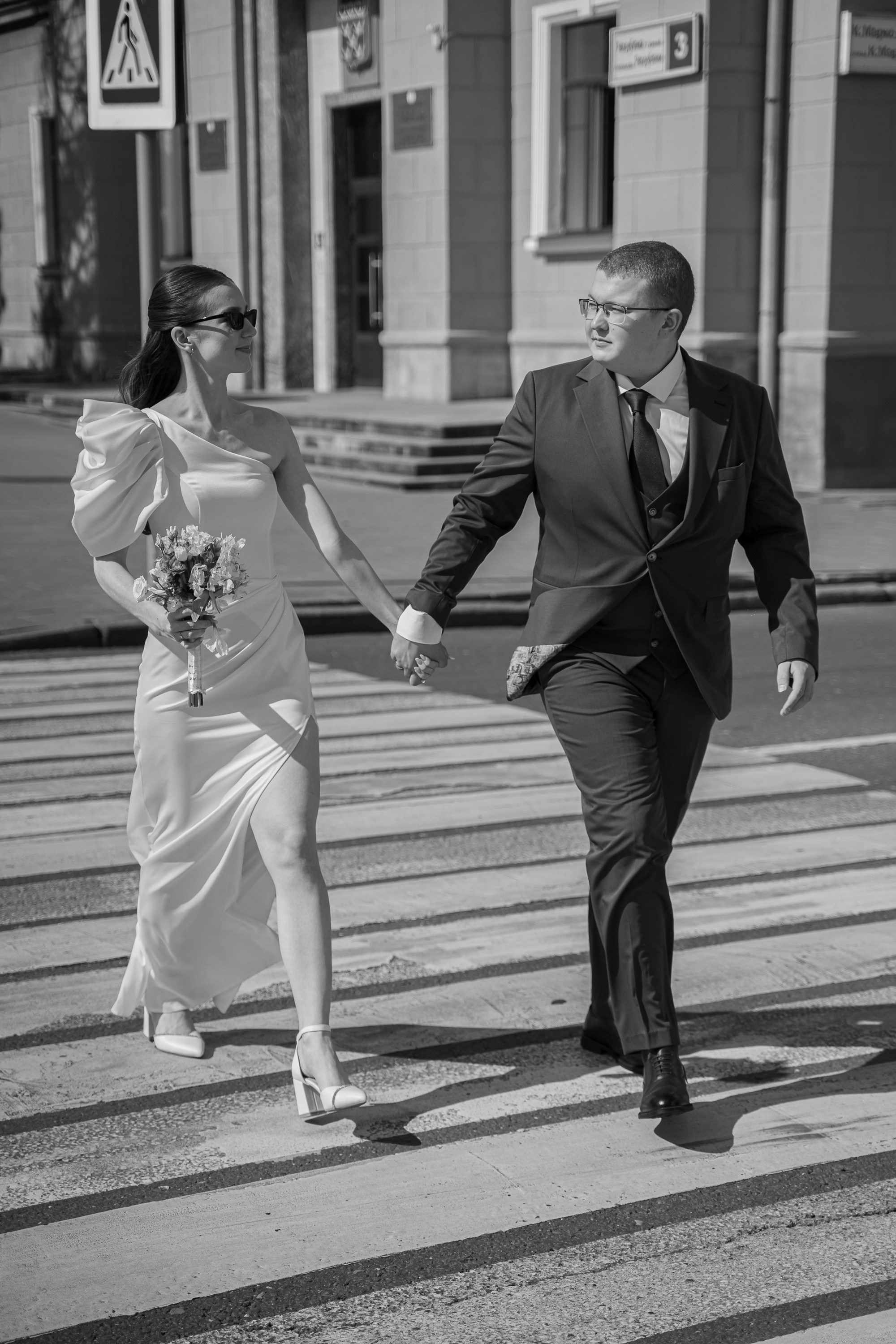 Свадебная прогулка Анастасия и Даниил. Разноплановый фотограф в Москве