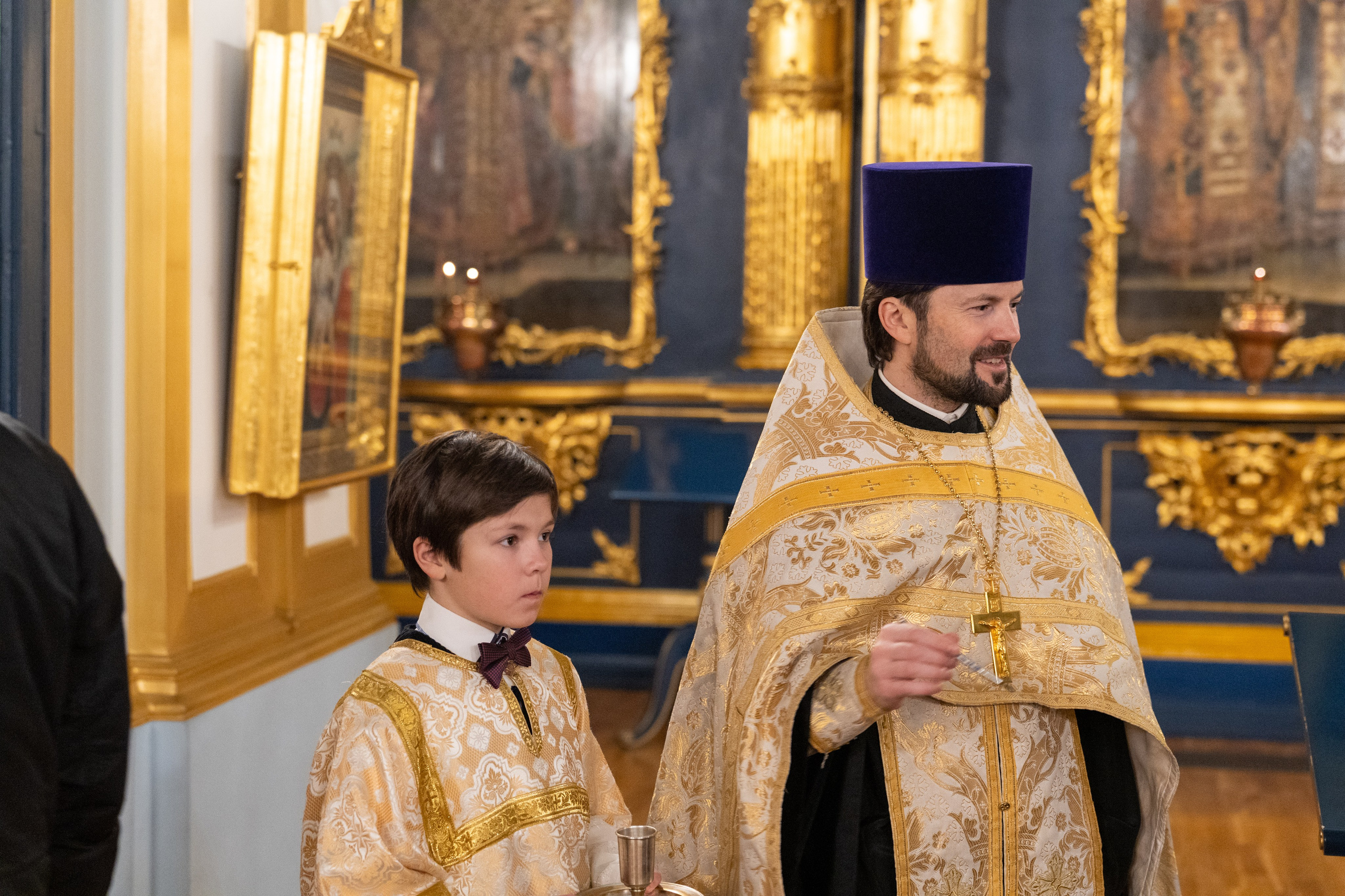 Праздничное бдение в Николо-Богоявленском морском соборе. НИКОЛО-БОГОЯВЛЕНСКИЙ МОРСКОЙ СОБОР