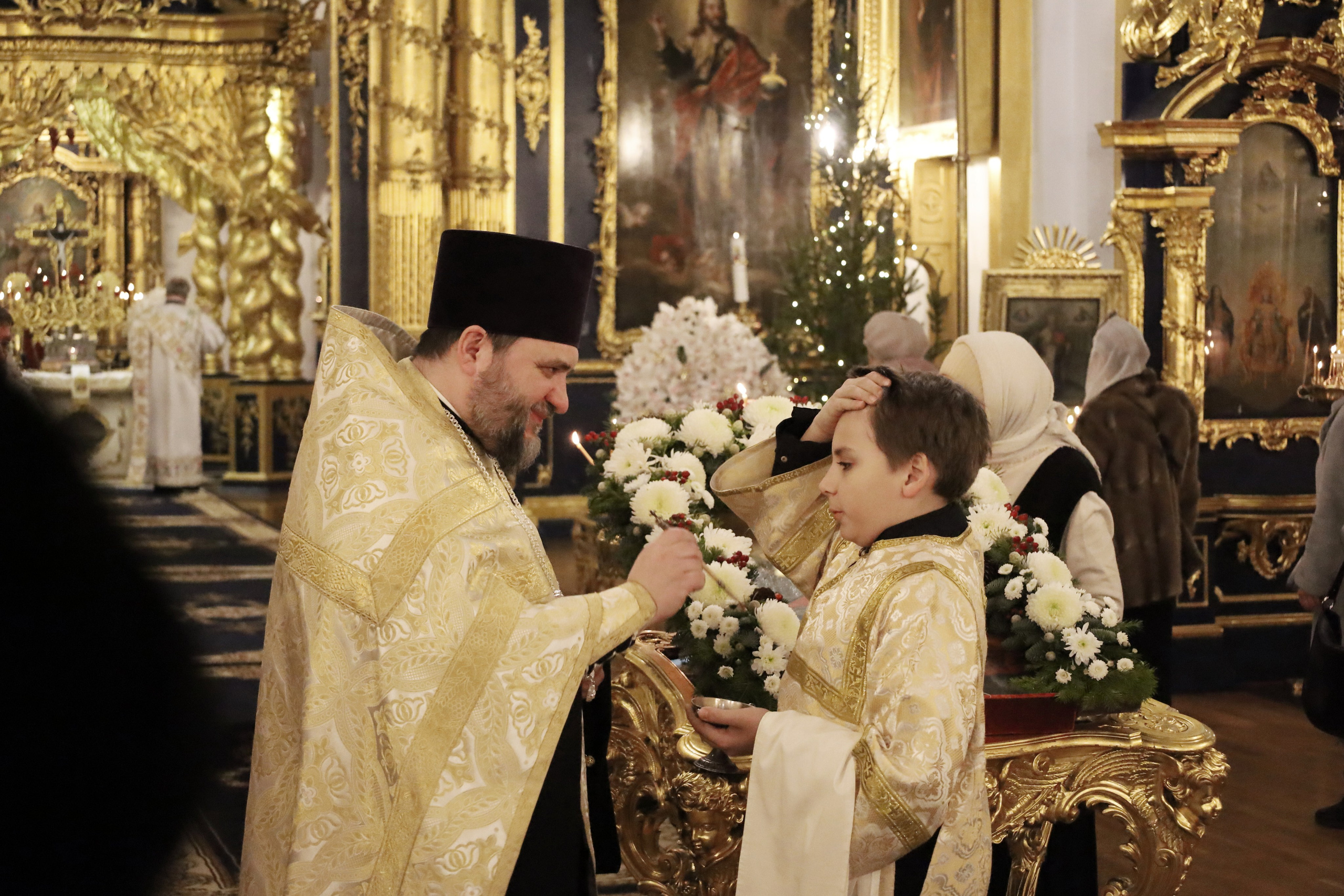 НАВЕЧЕРИЕ РОЖДЕСТВА ХРИСТОВА (РОЖДЕСТВЕНСКИЙ СОЧЕЛЬНИК). НИКОЛО-БОГОЯВЛЕНСКИЙ МОРСКОЙ СОБОР