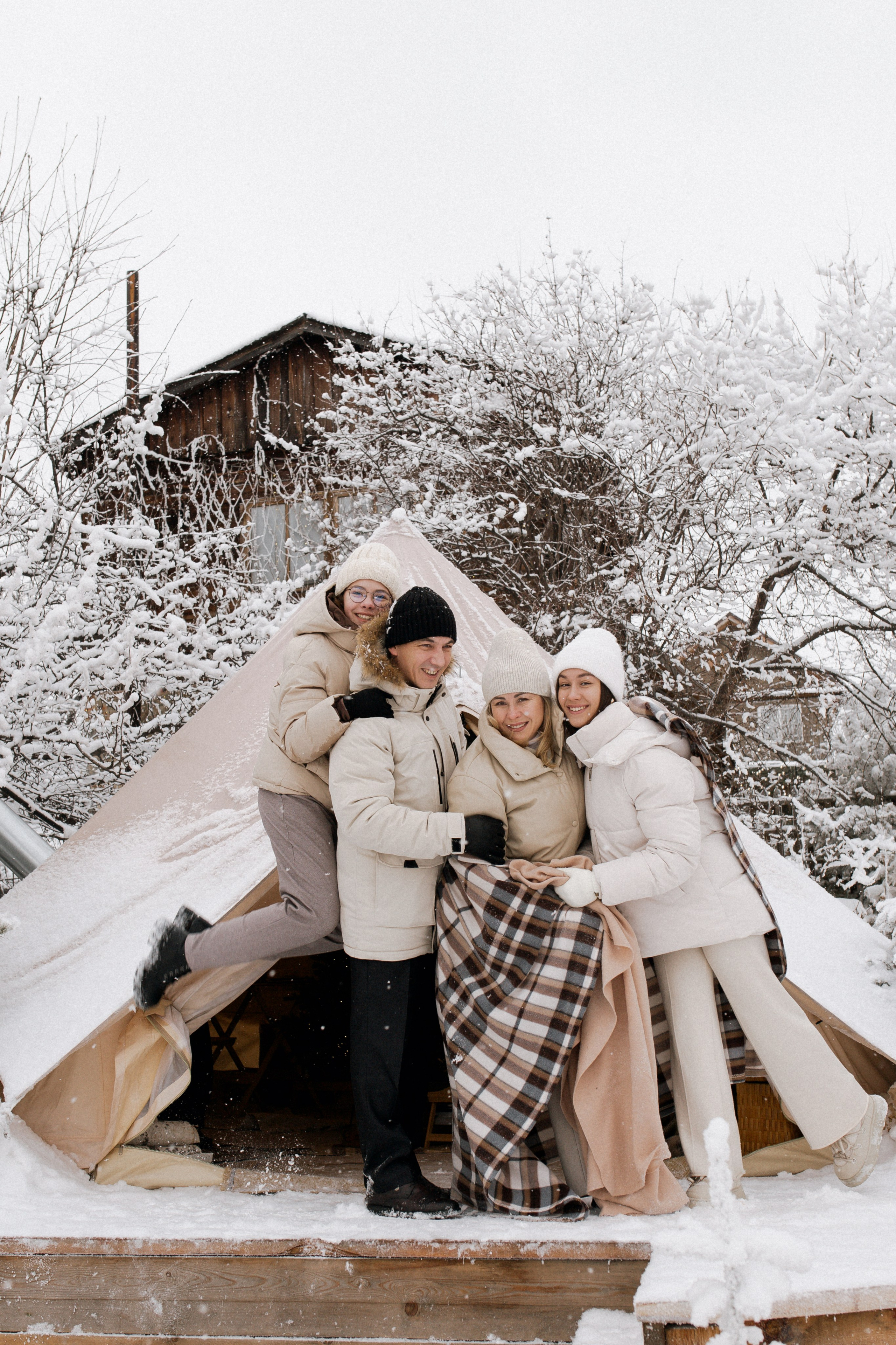 Семейная новогодняя съемка. Фотограф Юлия Герасимова Иркутск
