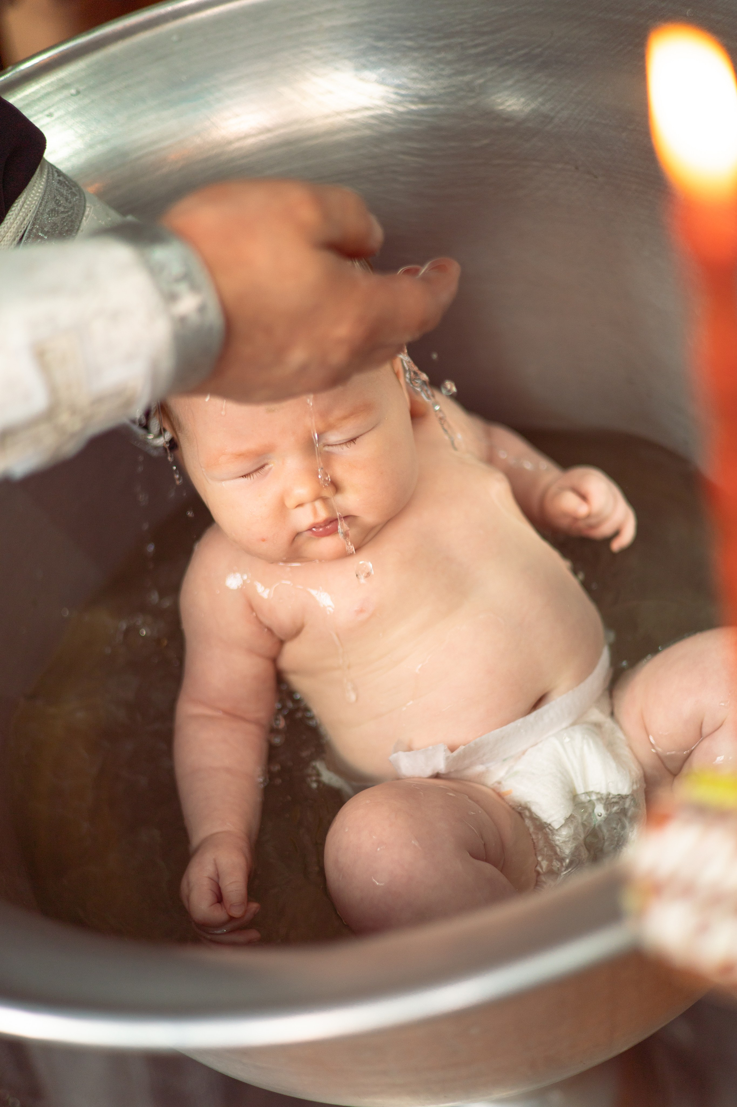 Таинство Крещения Ирины. Семейный и детский фотограф в Михайловке Татьяна Лестьева