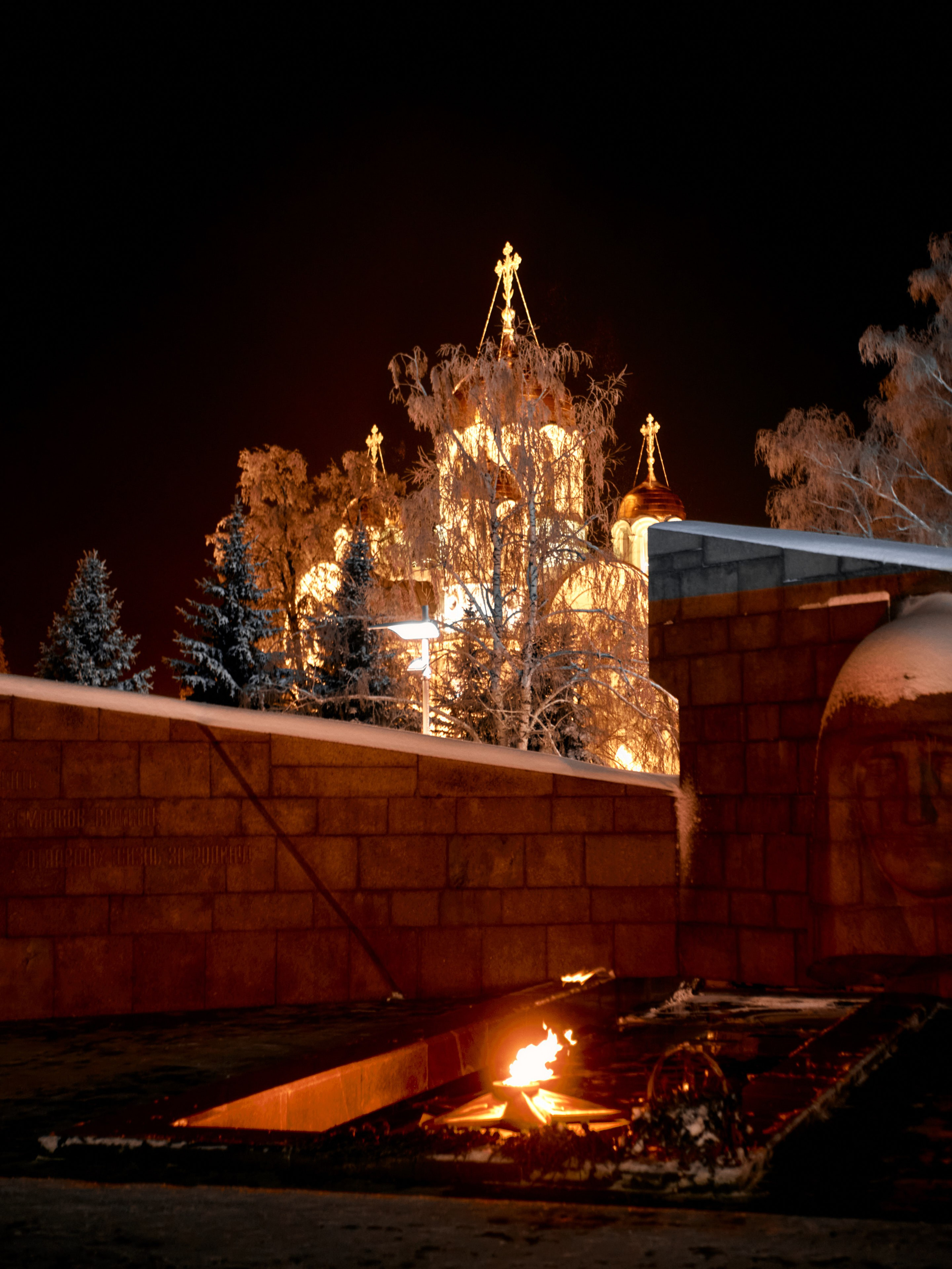 Новогодние виды Самары