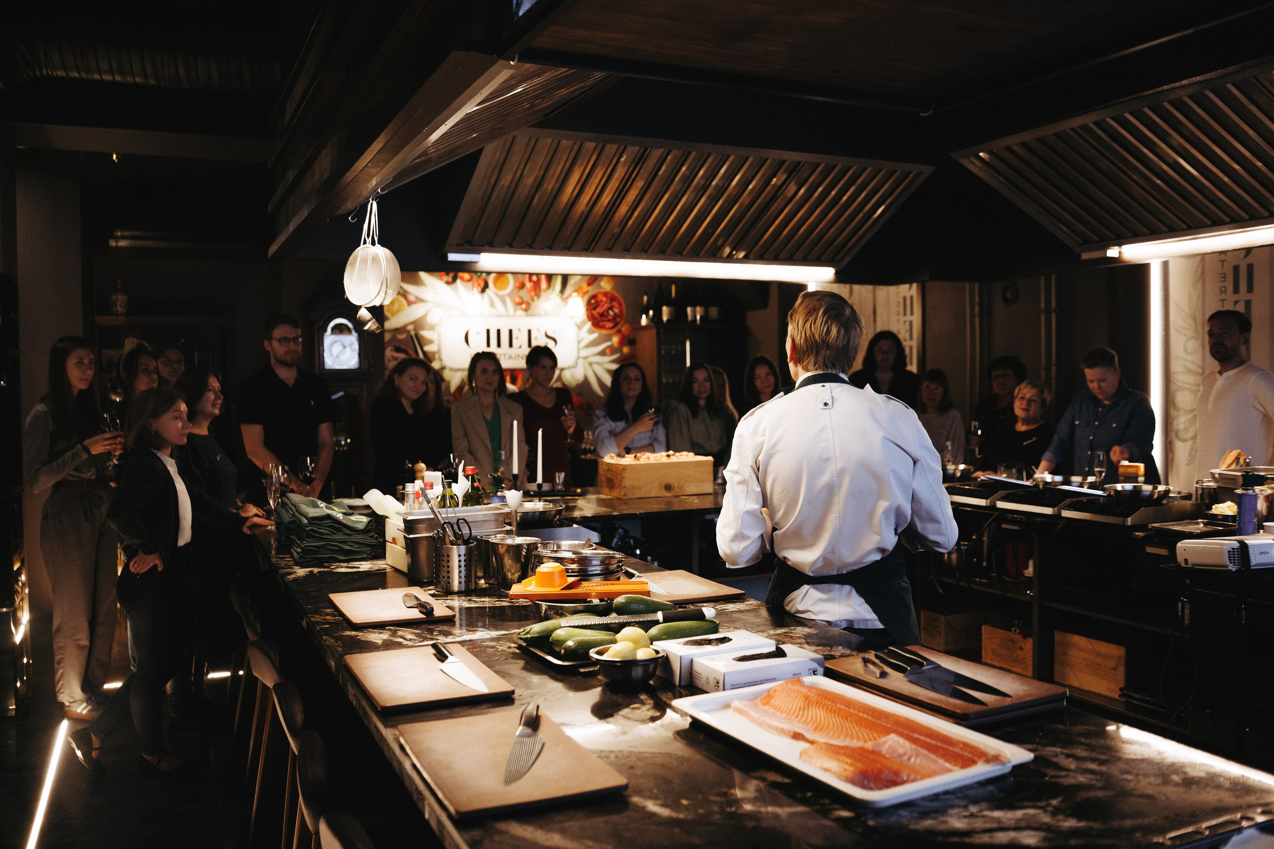 Репортажная фотосессия «Polygen Animal Health» в «Chefs Eatertainment». Профессиональный фотограф в Санкт-Петербурге Александр Волосенцев