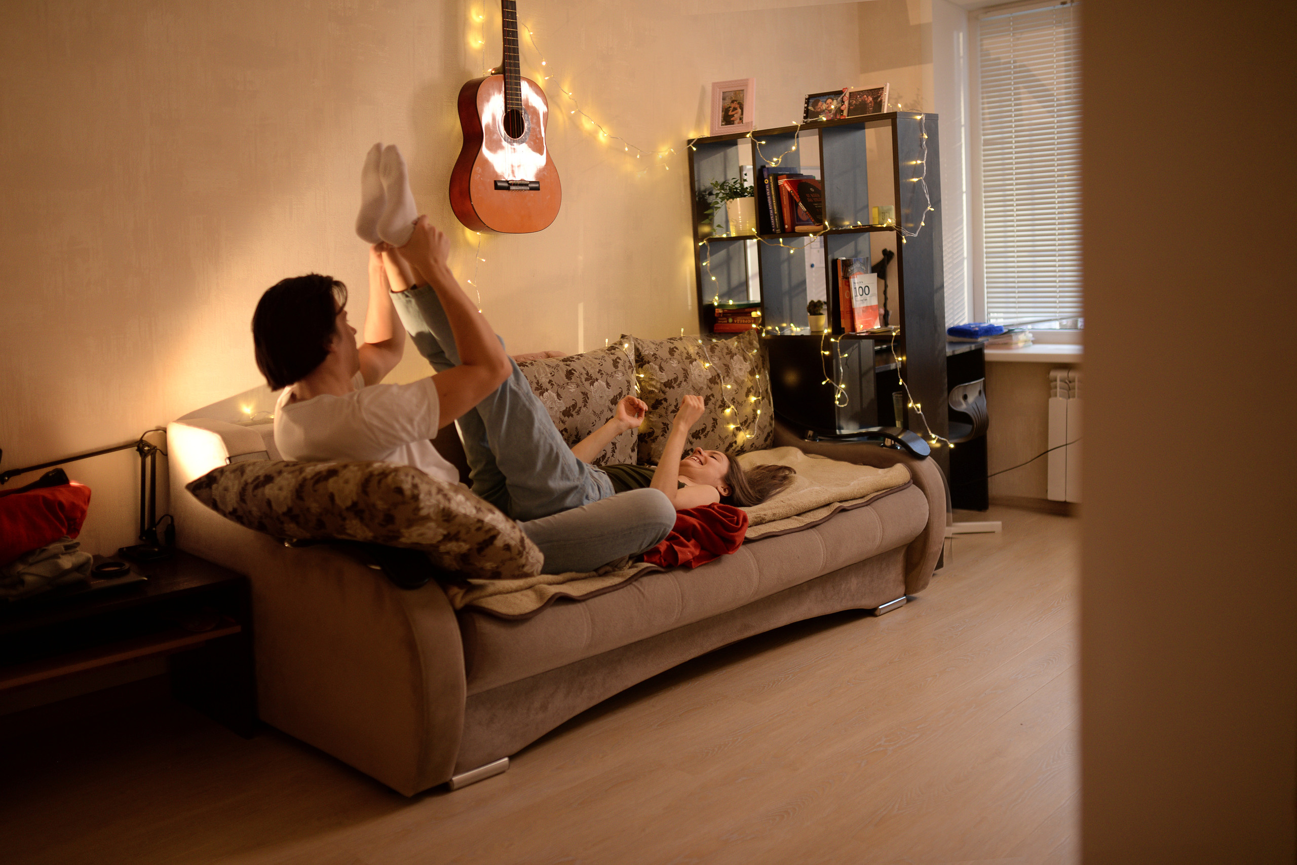 Домашняя съемка для Нади и Саши. Детский и семейный фотограф в Москве Ульяна Федорова