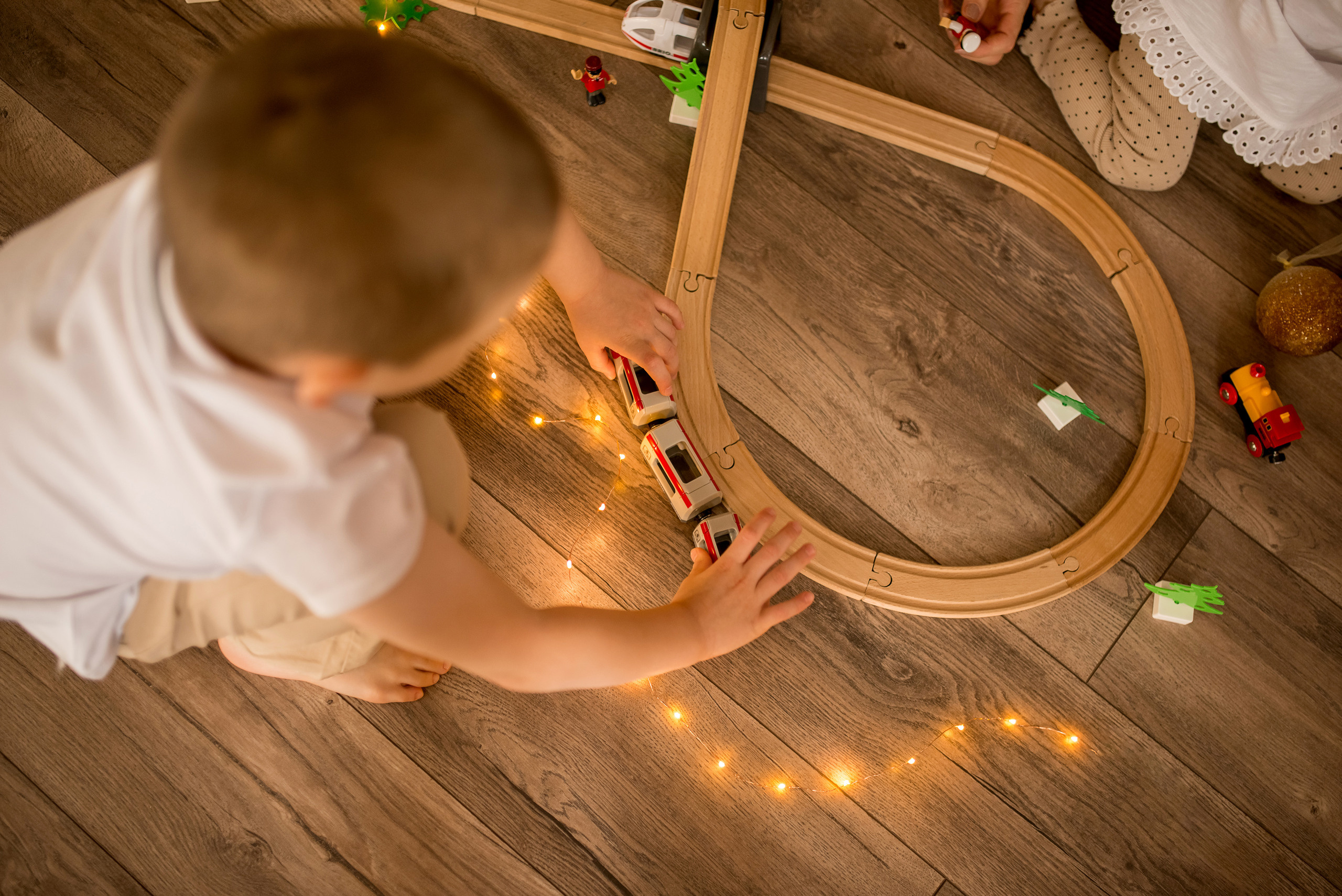 Новогодняя съемка для Ксении, Алексея, Лёни и Анечки. Детский и семейный фотограф в Москве Ульяна Федорова