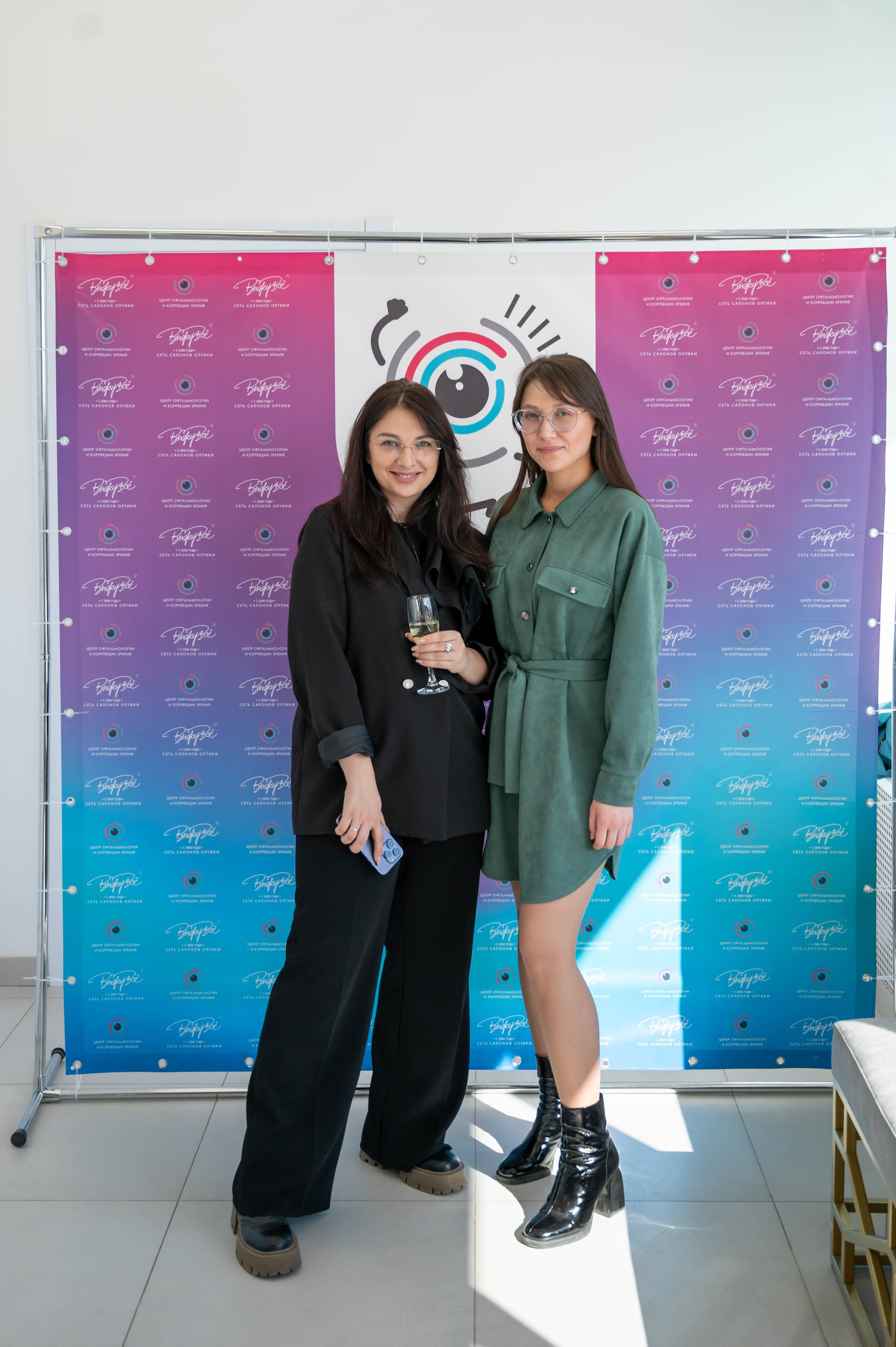 Съёмка открытия оптики