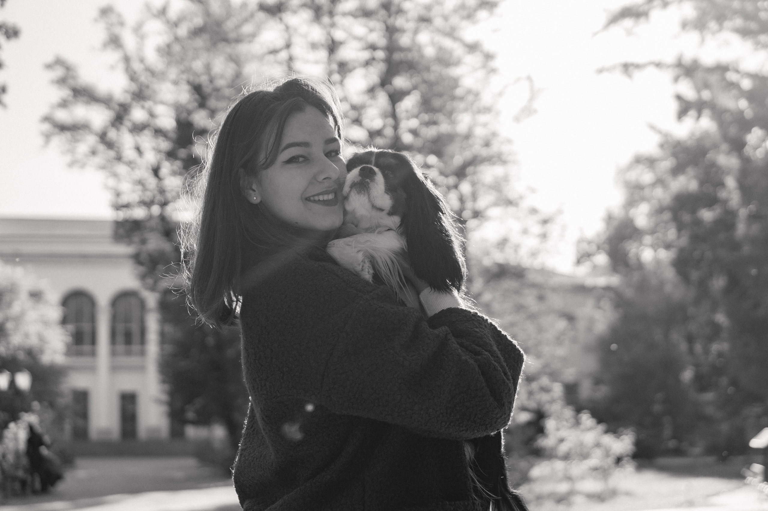 Катя и Беки: история о кофе в парке. Портретный и репортажный фотограф в Воронеже: Анастасия Пузикова