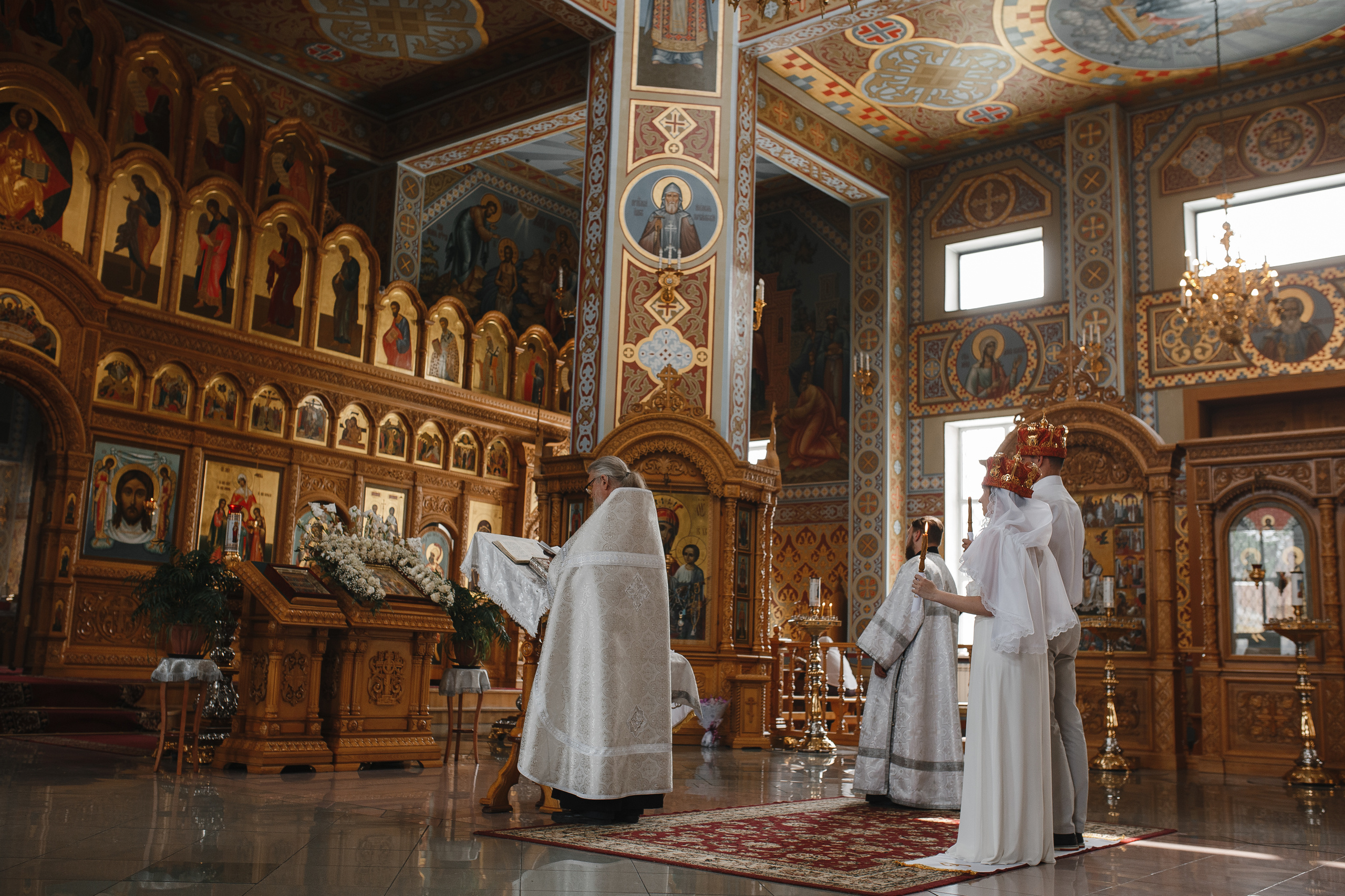 Фотосессия таинства Венчания в Ташкенте. Фотограф на Крещение и Венчание в Ташкенте