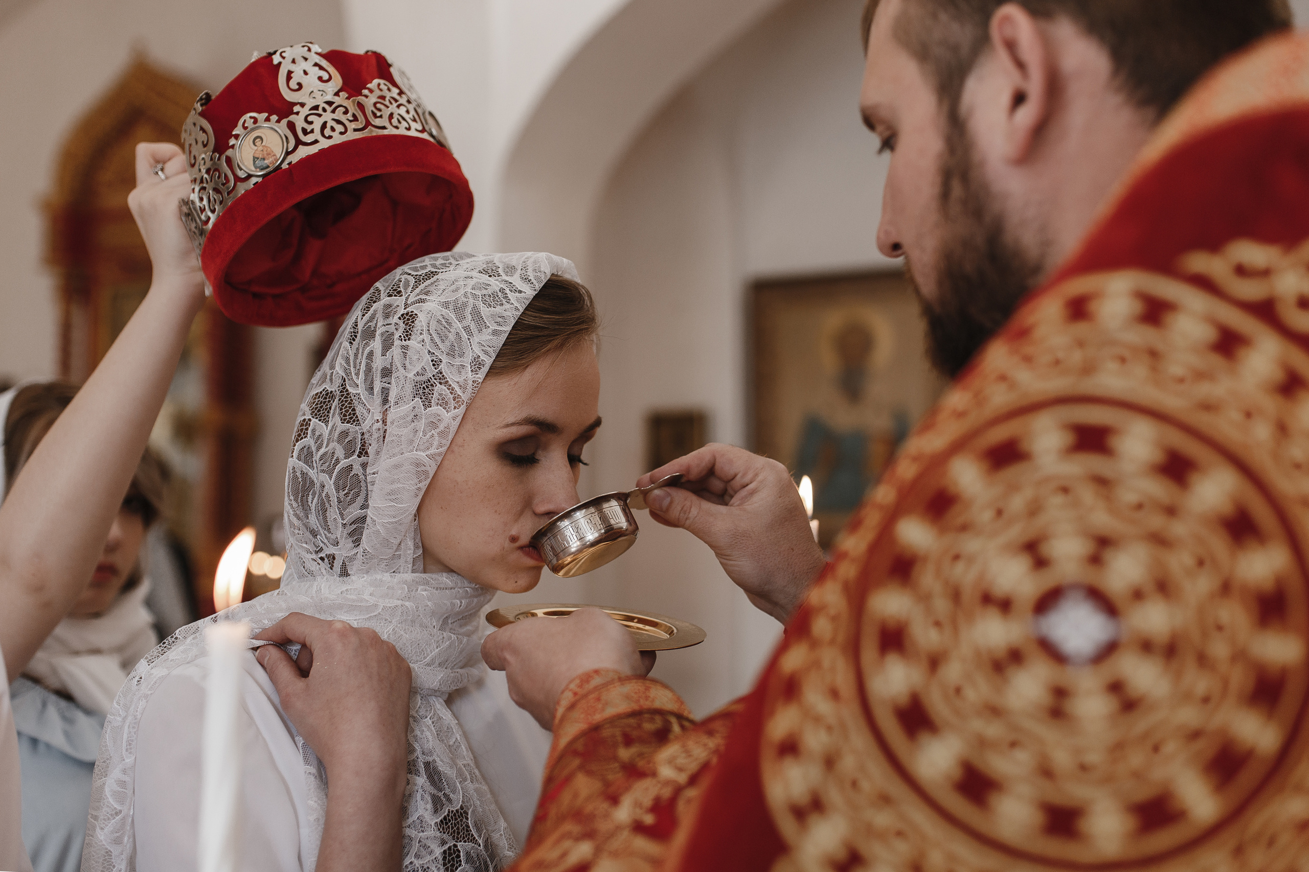 Фотосессия таинства Венчания в Ташкенте. Фотограф на Крещение и Венчание в Ташкенте
