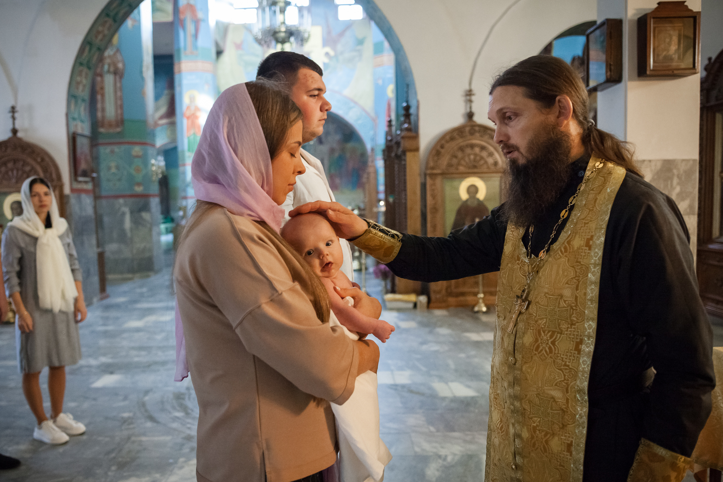 Таинство крещения Таисии. Фотограф на крещение и венчание в Самаре и Тольятти Елена Арди