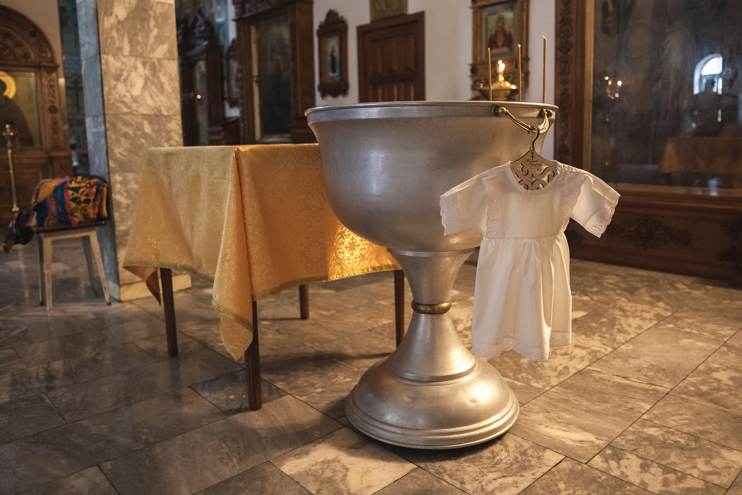 Таинство крещения Таисии. Фотограф на крещение и венчание в Самаре и Тольятти Елена Арди