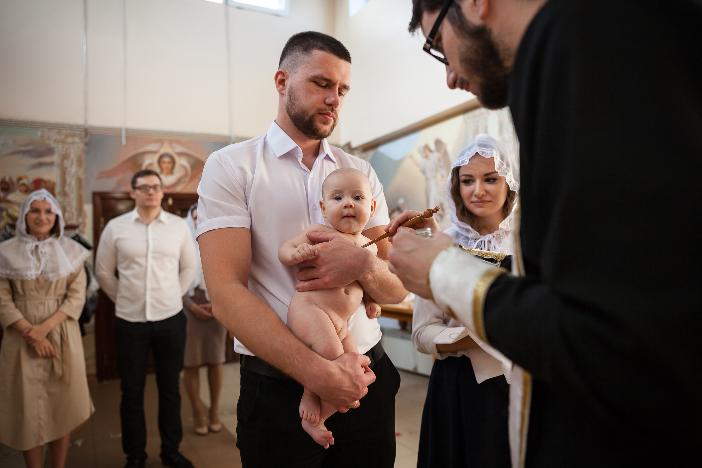 Таинство крещения Евы. Фотограф на крещение и венчание в Самаре и Тольятти Елена Арди