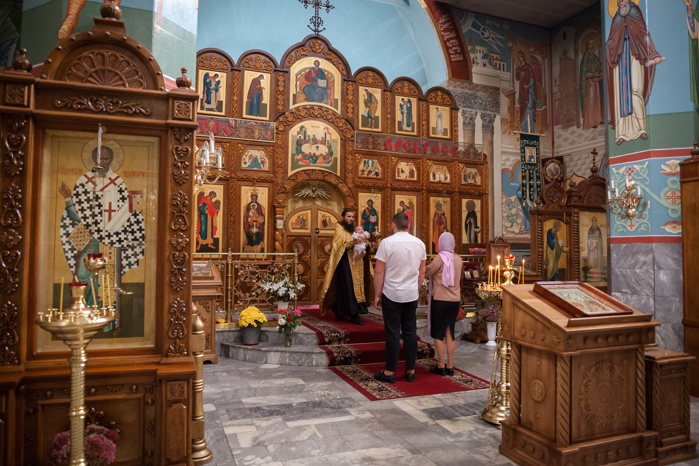 Таинство крещения Таисии. Фотограф на крещение и венчание в Самаре и Тольятти Елена Арди