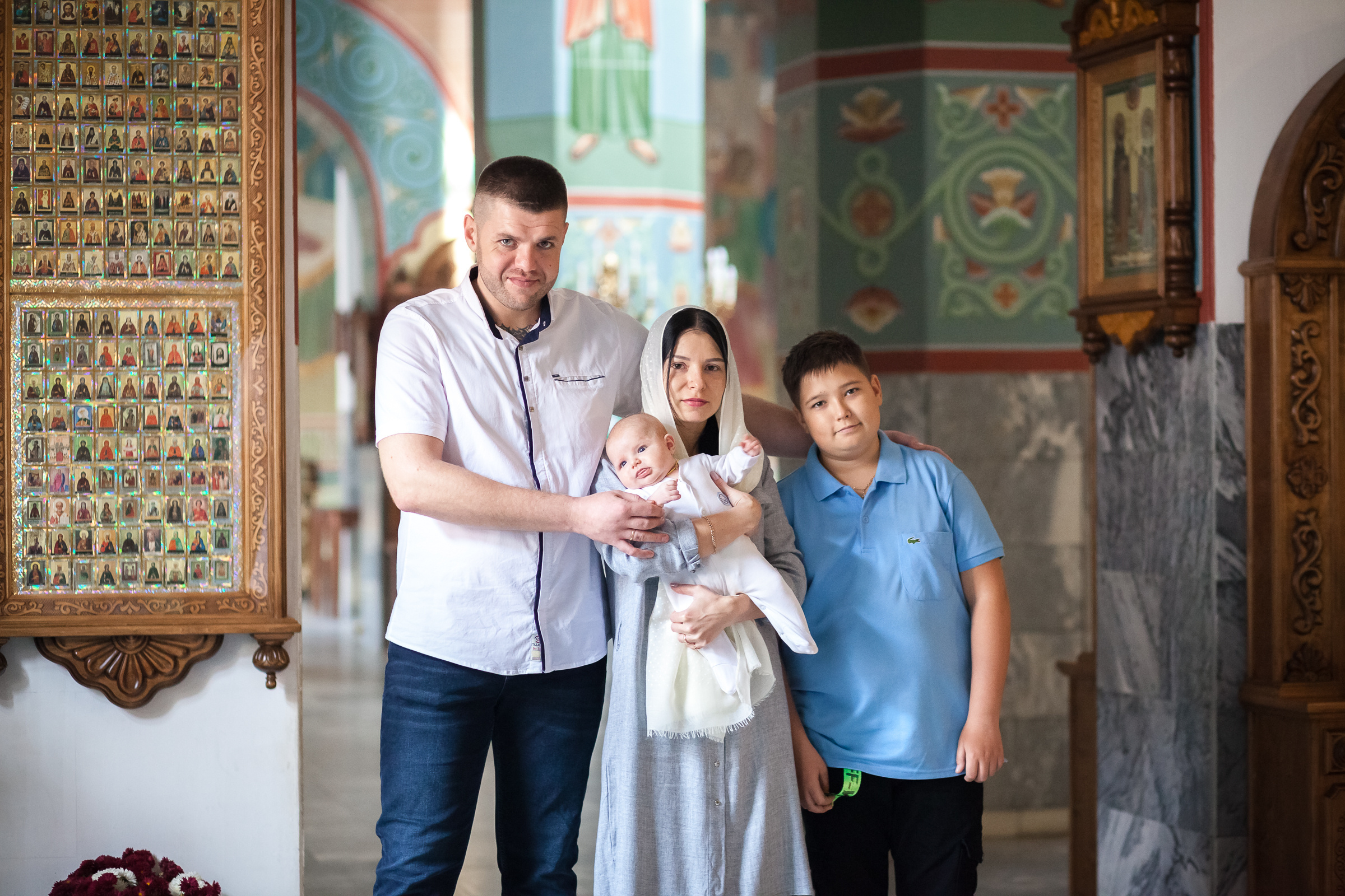 Таинство крещения Таисии. Фотограф на крещение и венчание в Самаре и Тольятти Елена Арди