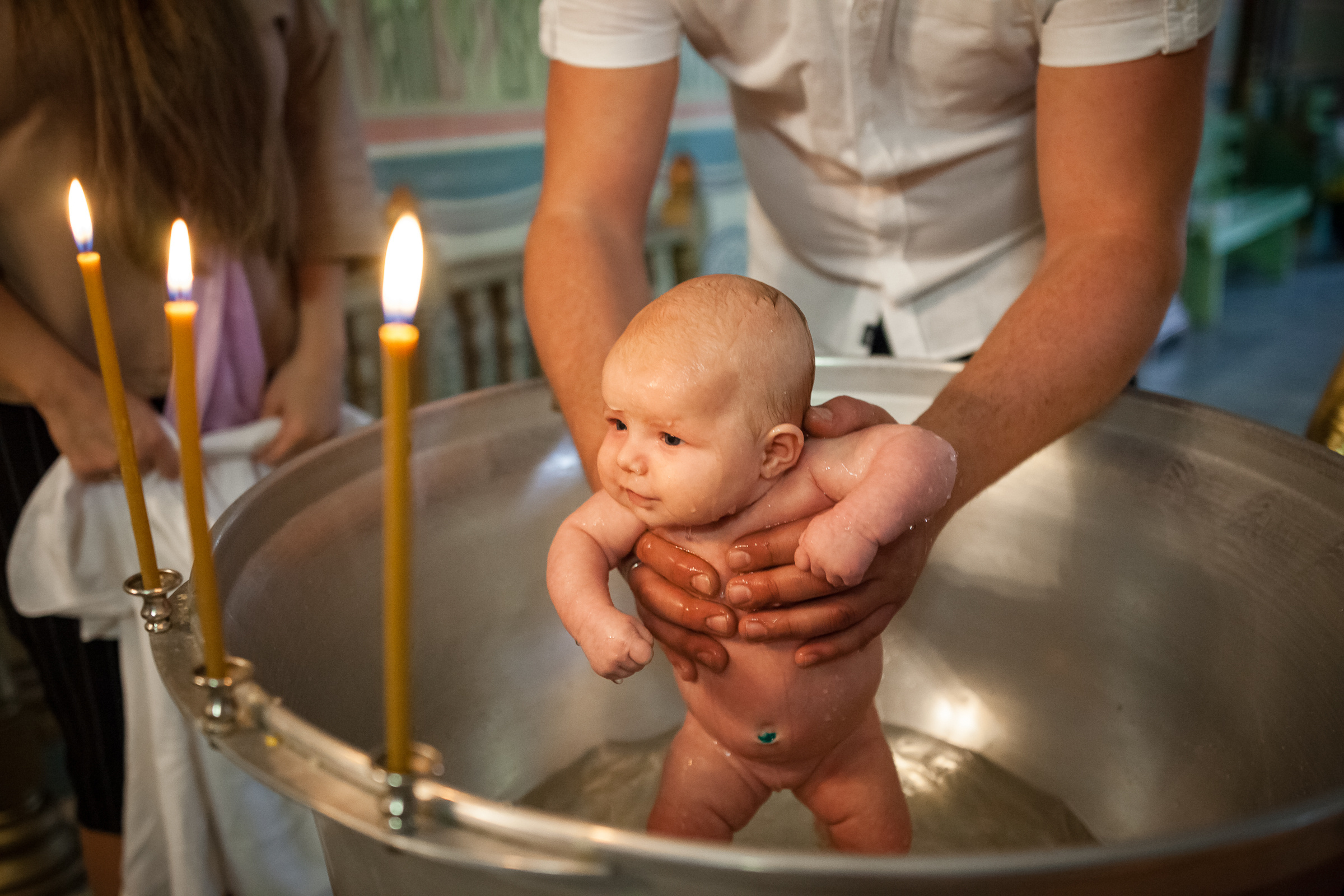 Таинство крещения Таисии. Фотограф на крещение и венчание в Самаре и Тольятти Елена Арди