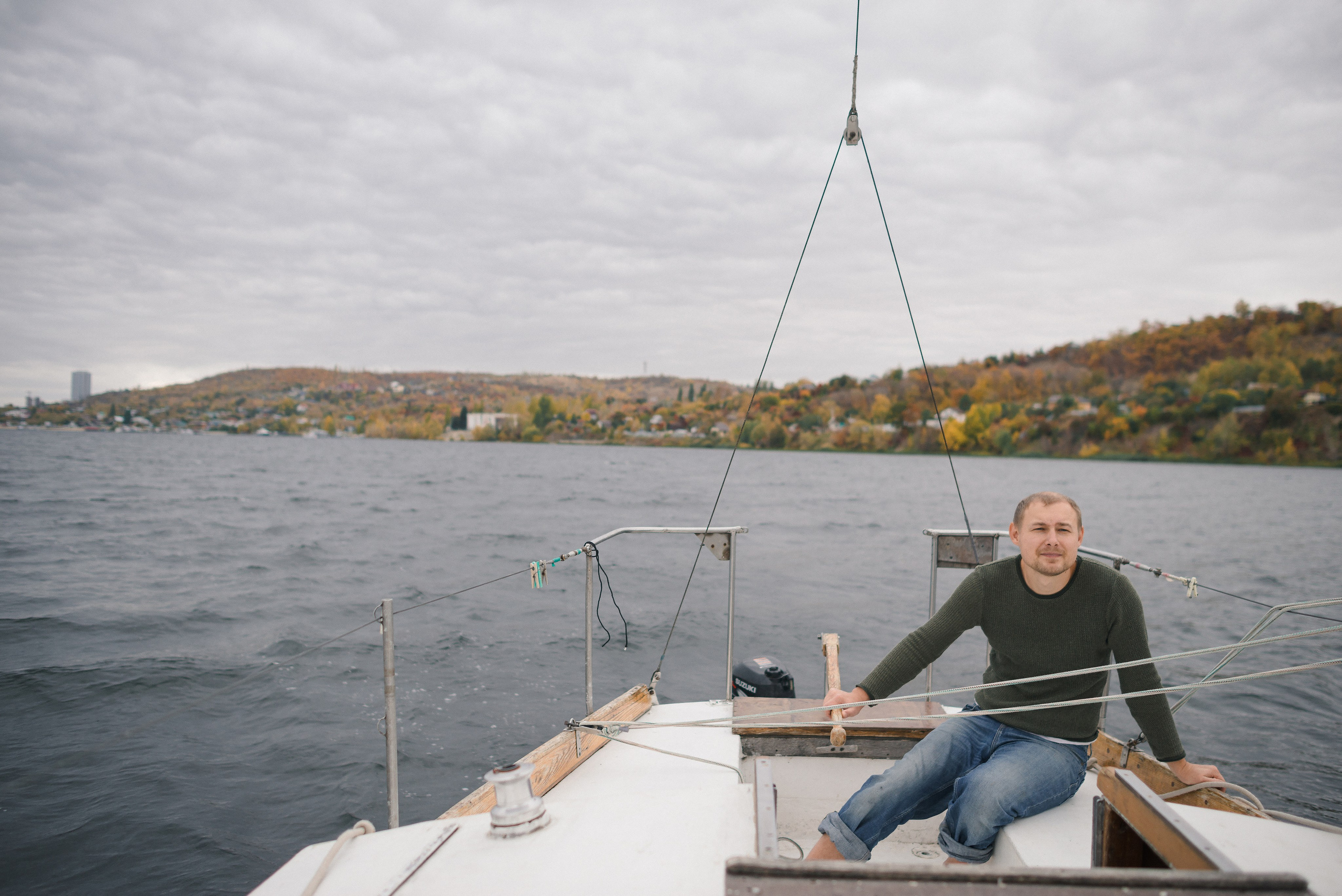 Матвей и его семья на Волге. Семейный фотограф Старчиков Илья