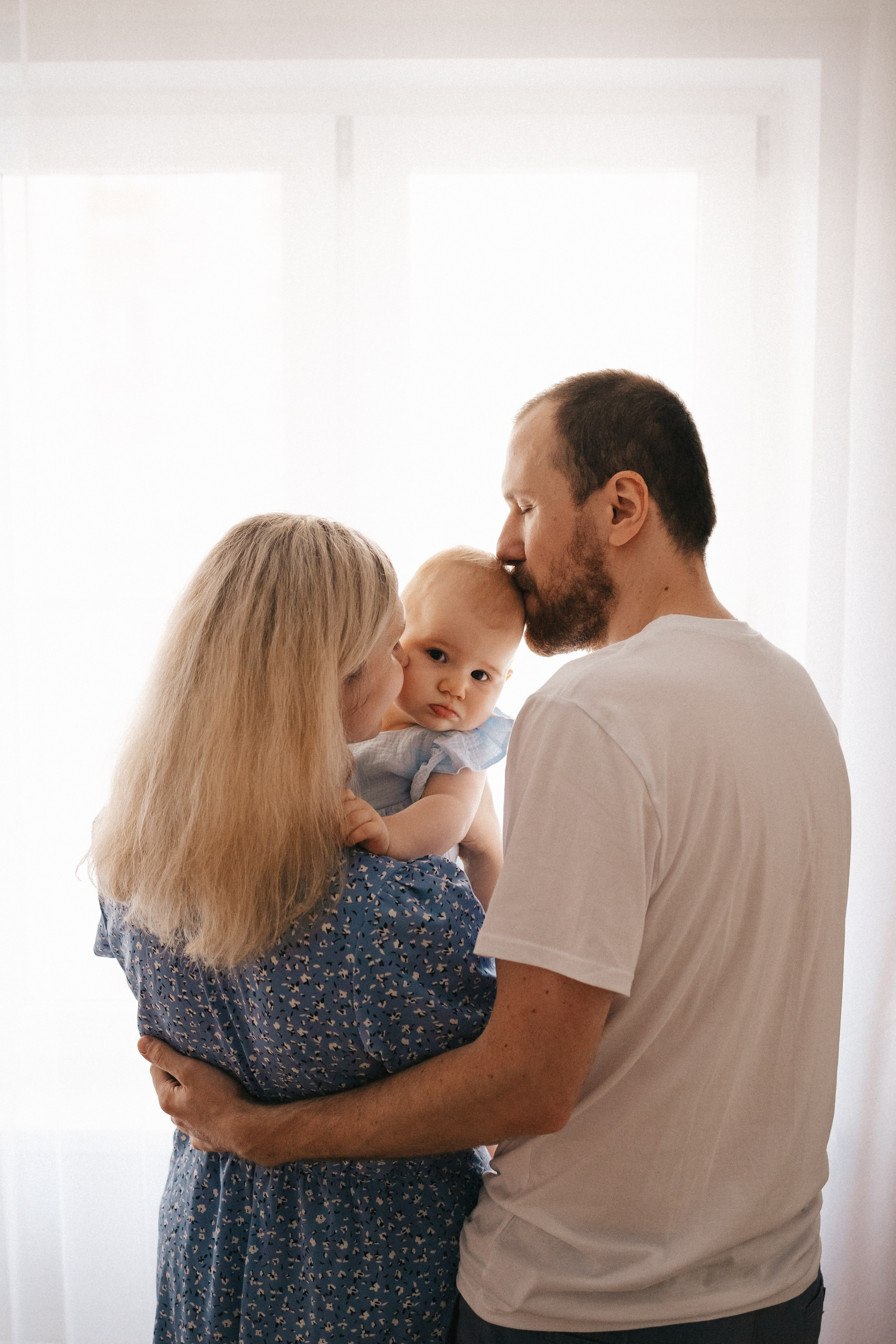 Маша с Лёшей и дочка Саша. Фотограф Нижний Новгород