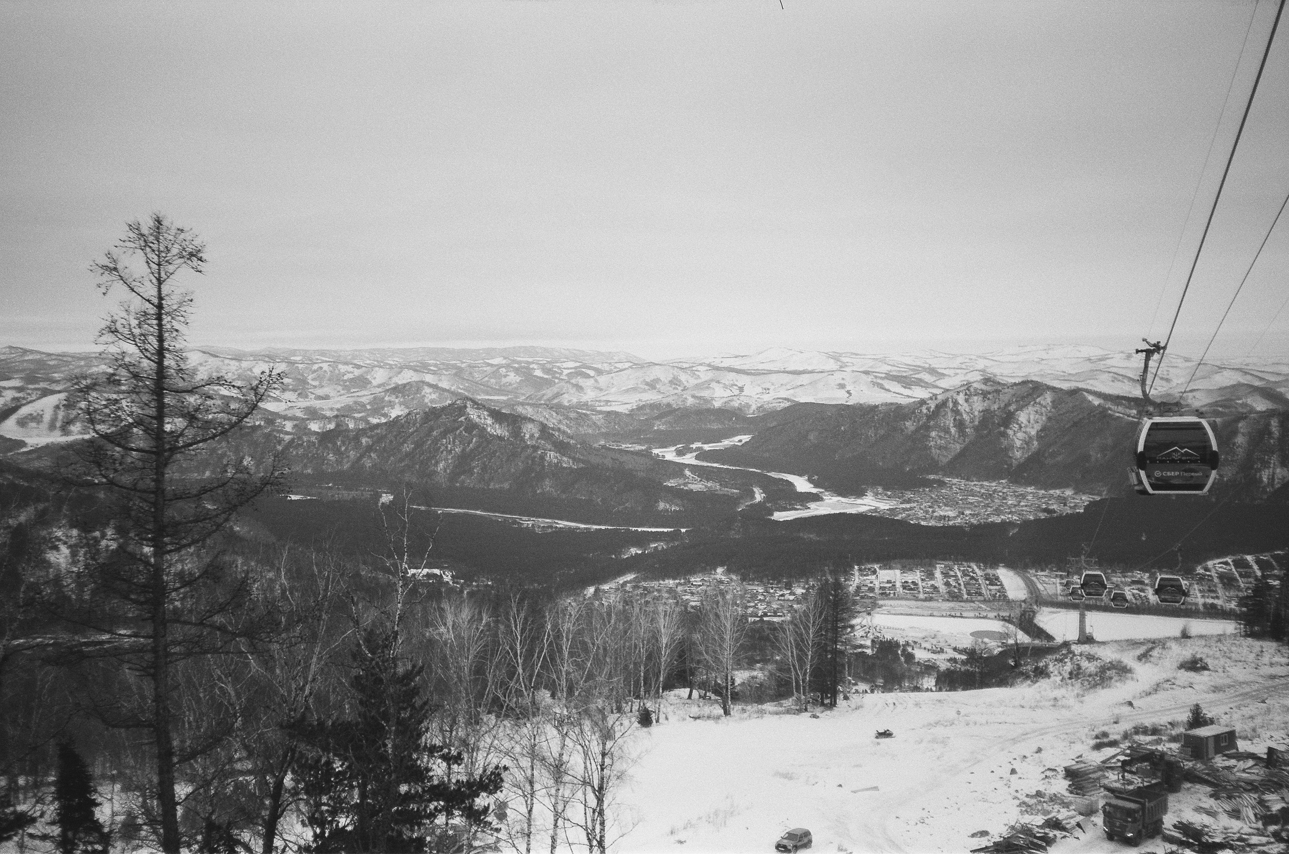 Горный курорт Манжерок в Новый Год. Фотограф-документалист Мария Осокина
