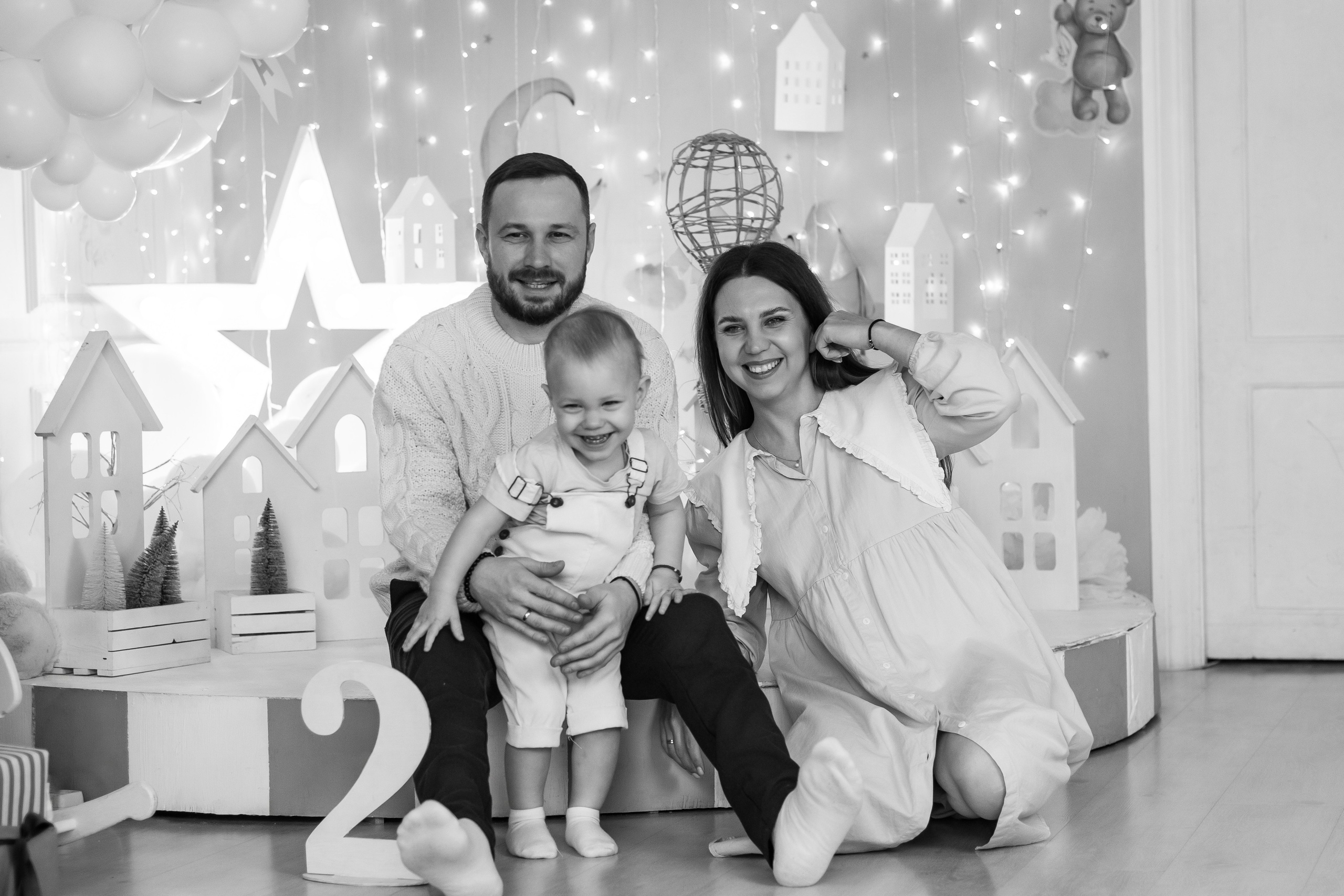 Фотосессия дня Рождения в студии. Семейный и детский фотограф Кущ Наташа