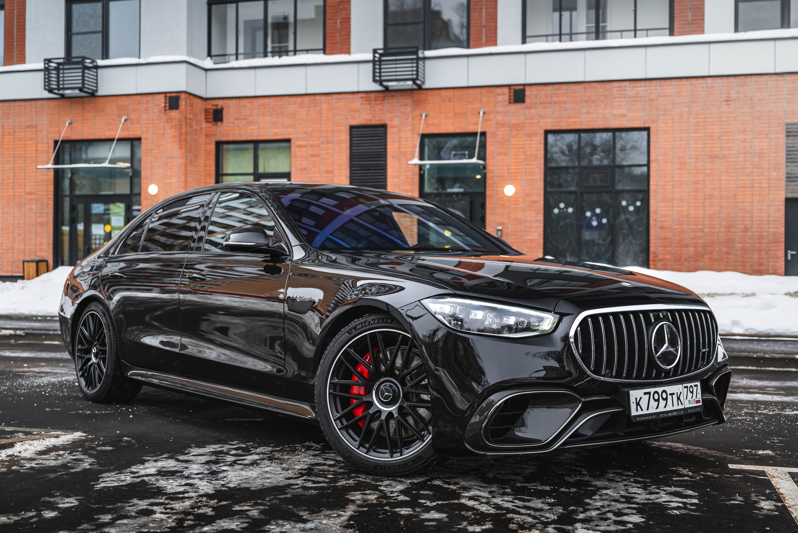 MB w223 S63. Автомобильный фотограф в Москве — Сидоров Дмитрий