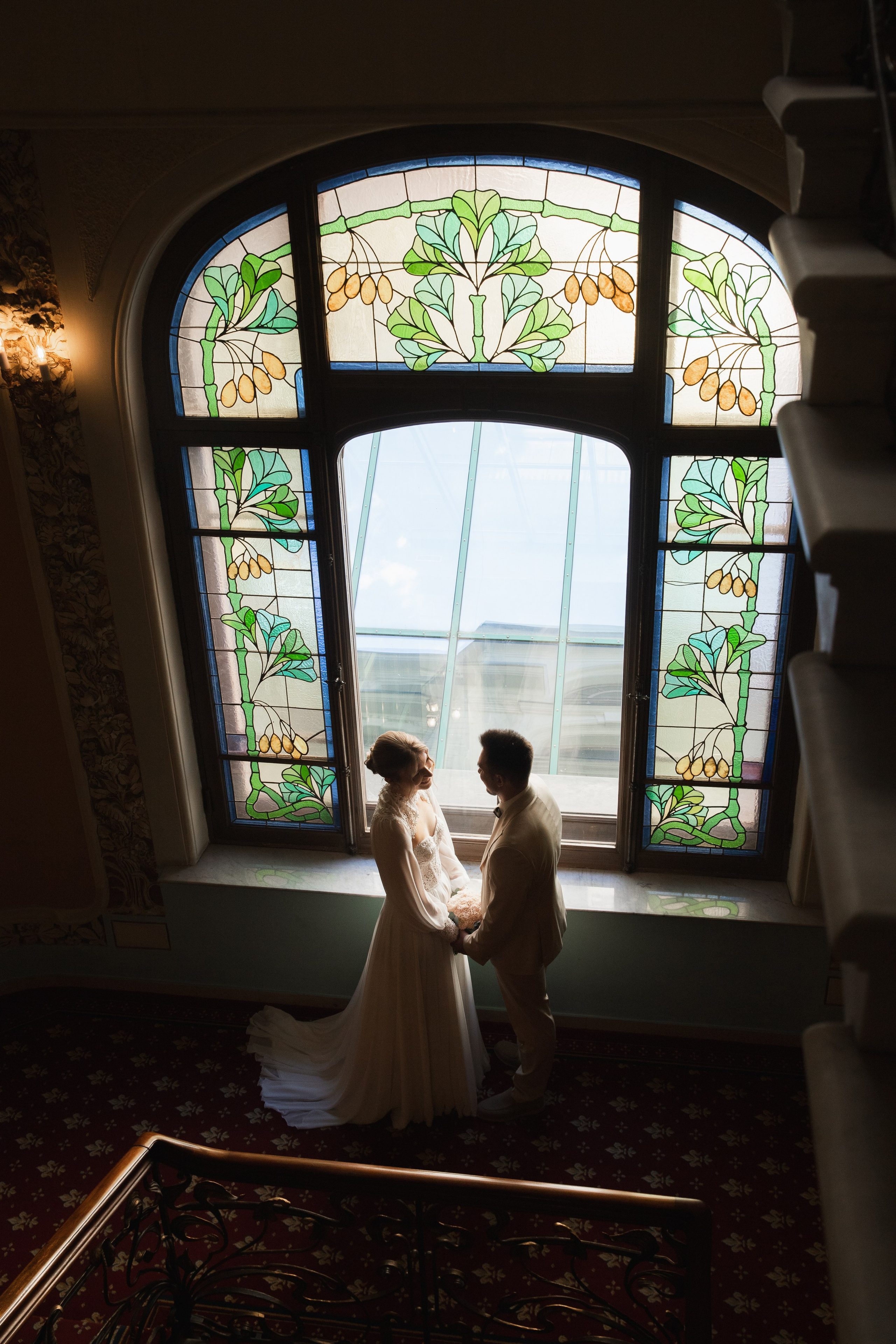 Националь + Пушкинский музей. Свадебный и портретный фотограф в Москве Мария Кравченко