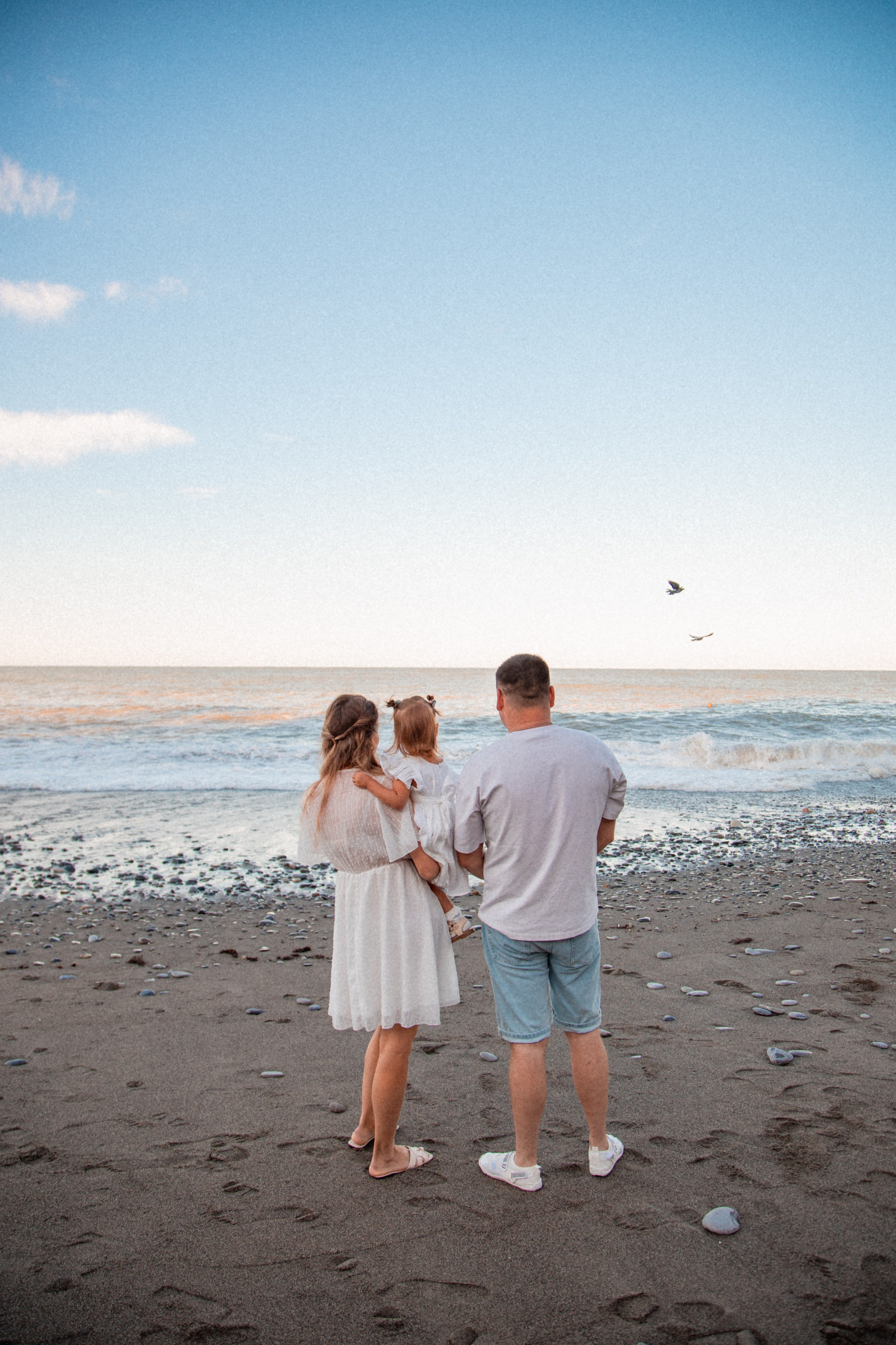 На рассвете у моря. Семейный фотограф в Сочи, Лоо, Дагомысе, Вардане Кучумова Олеся
