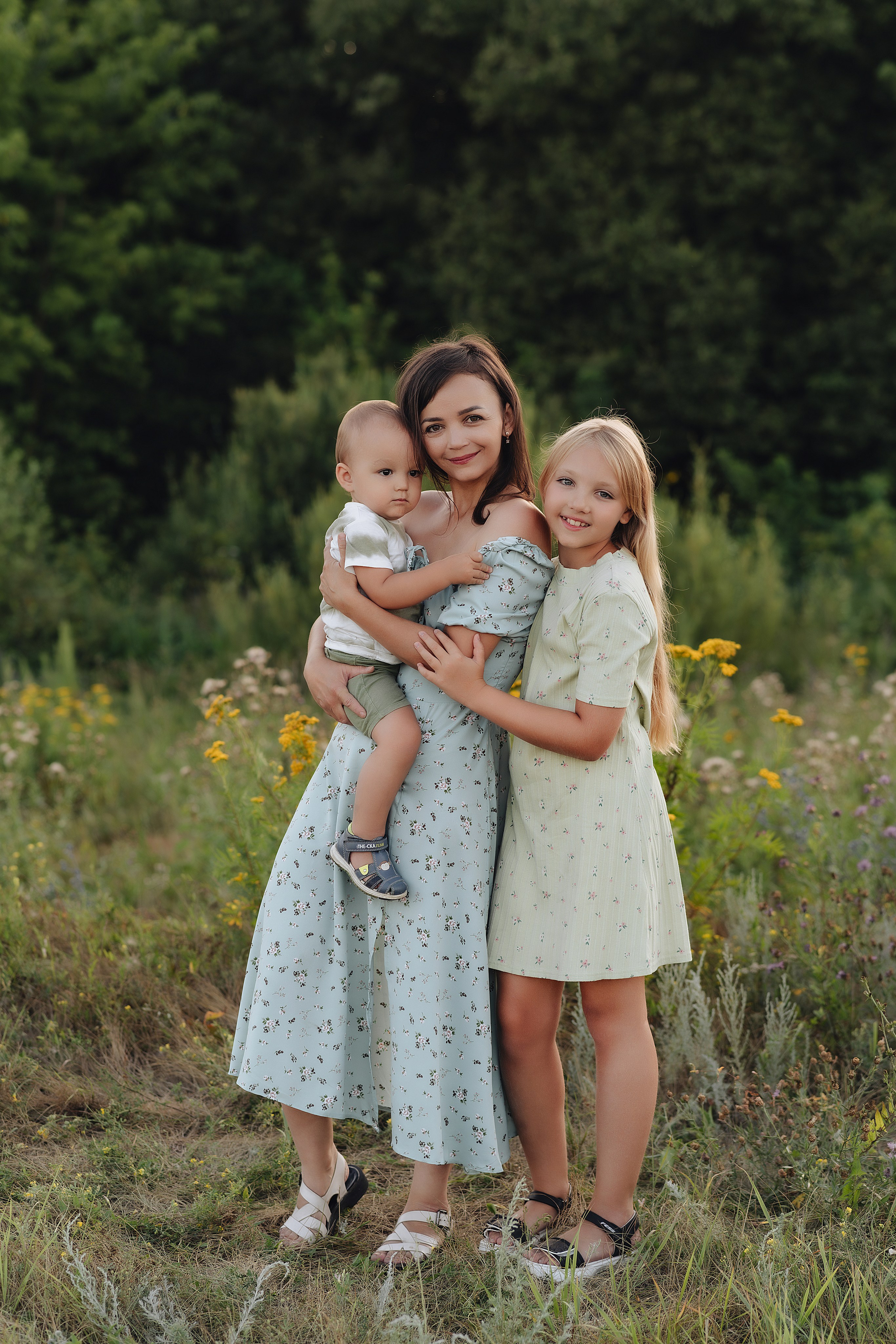 Семейная съемка на закате. Фотограф Карина Шмулёва. Воронеж и область